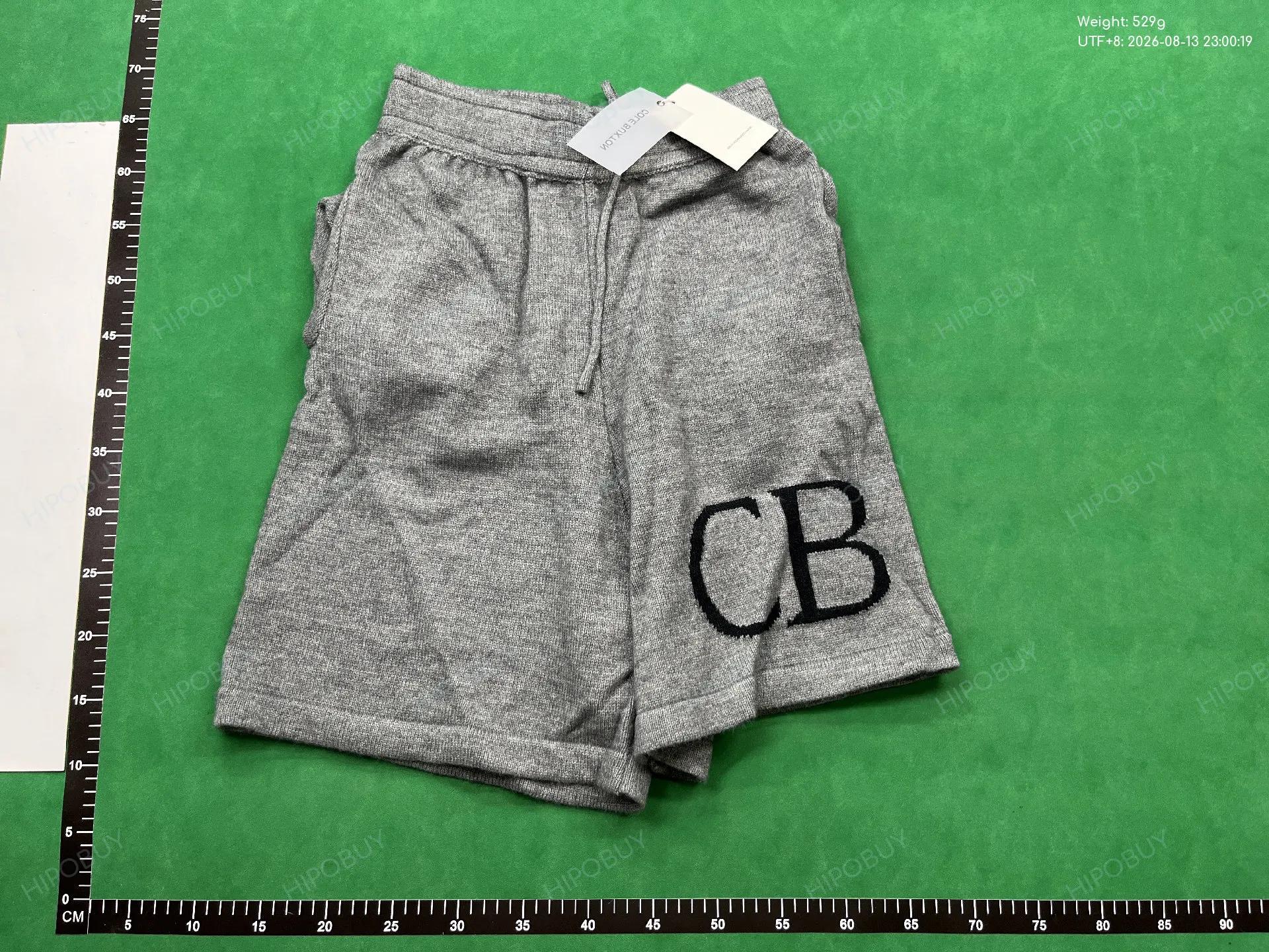 Foto QC 2 de Cole Buxton Shorts CB Logo Knit White
