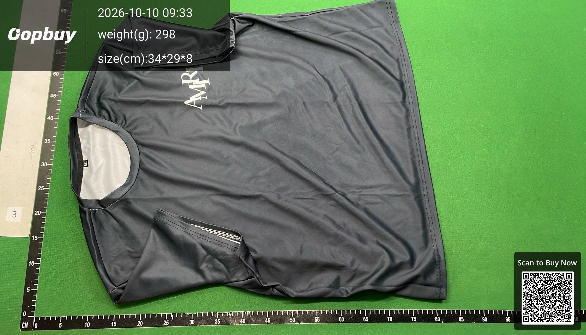 Foto QC 6 de Amiri T-shirt 3D Logo White