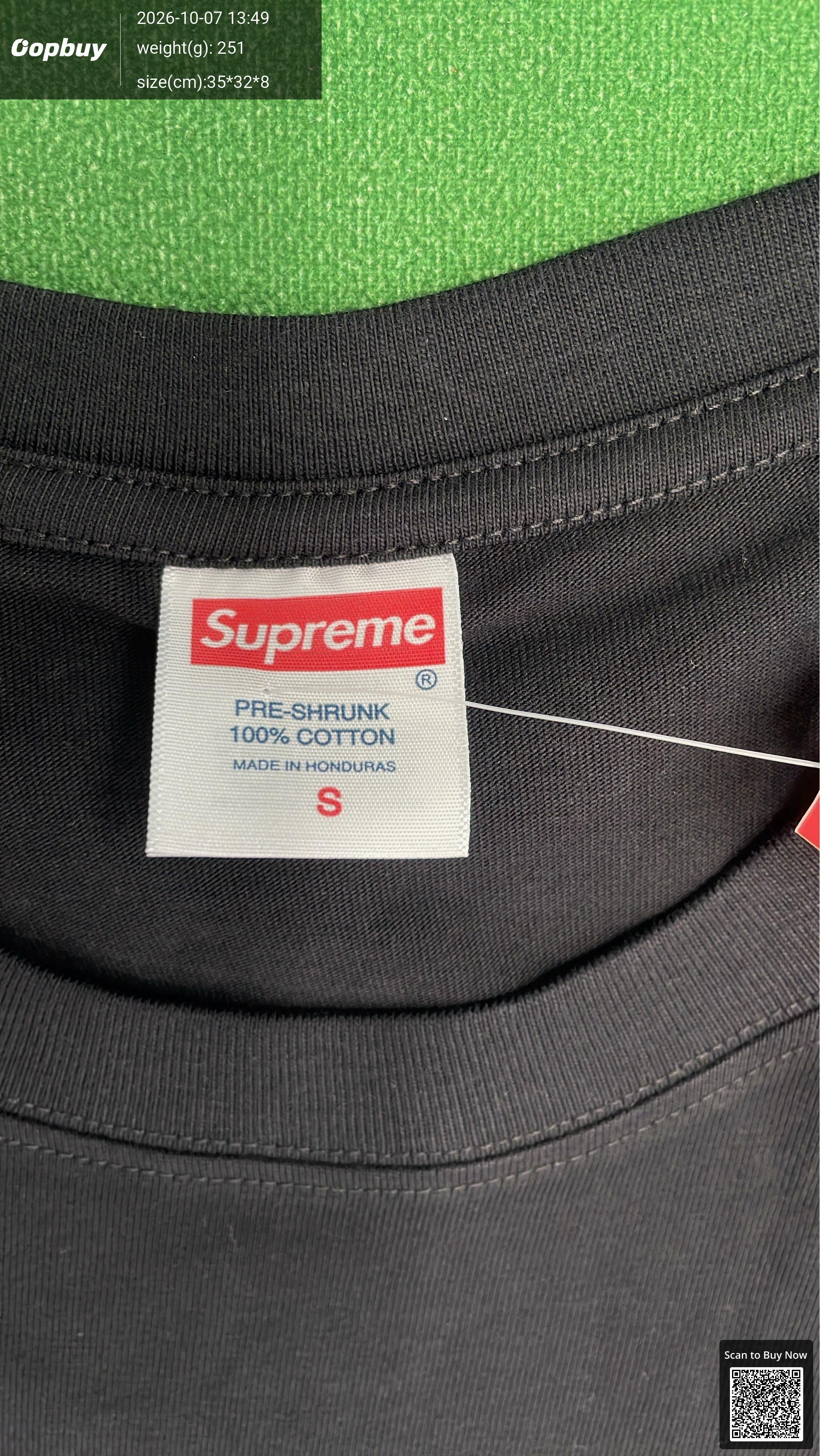 Foto QC 5 de Supreme SS25 Bandana Football Jersey White