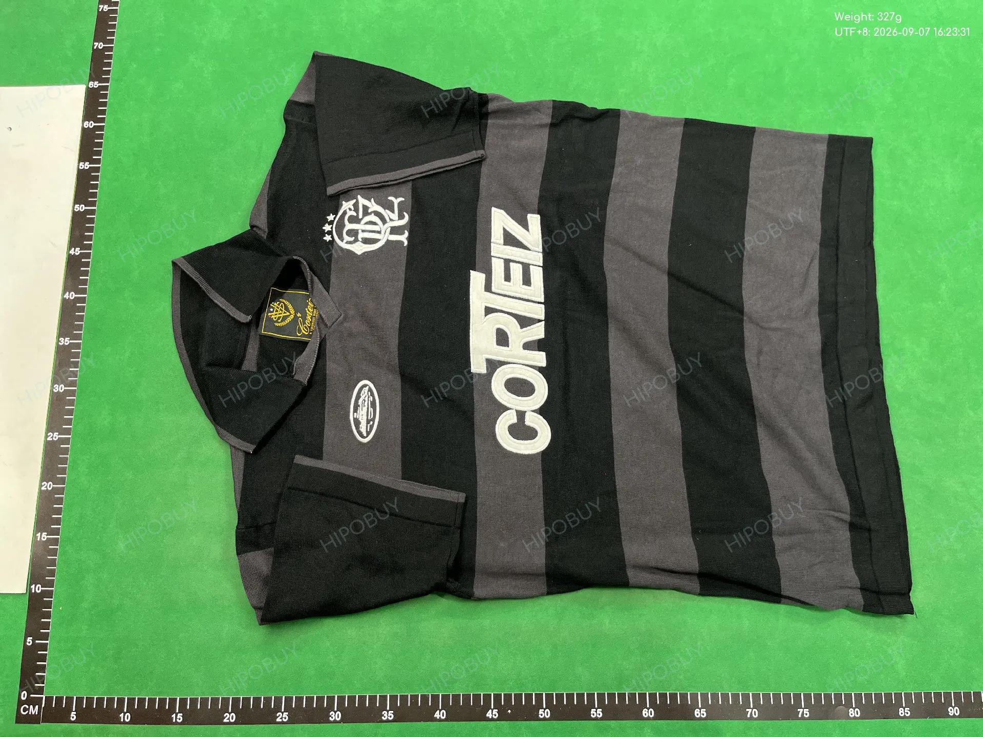 Foto QC 6 de Corteiz Sampdoria RTW Knit Football Jersey Black