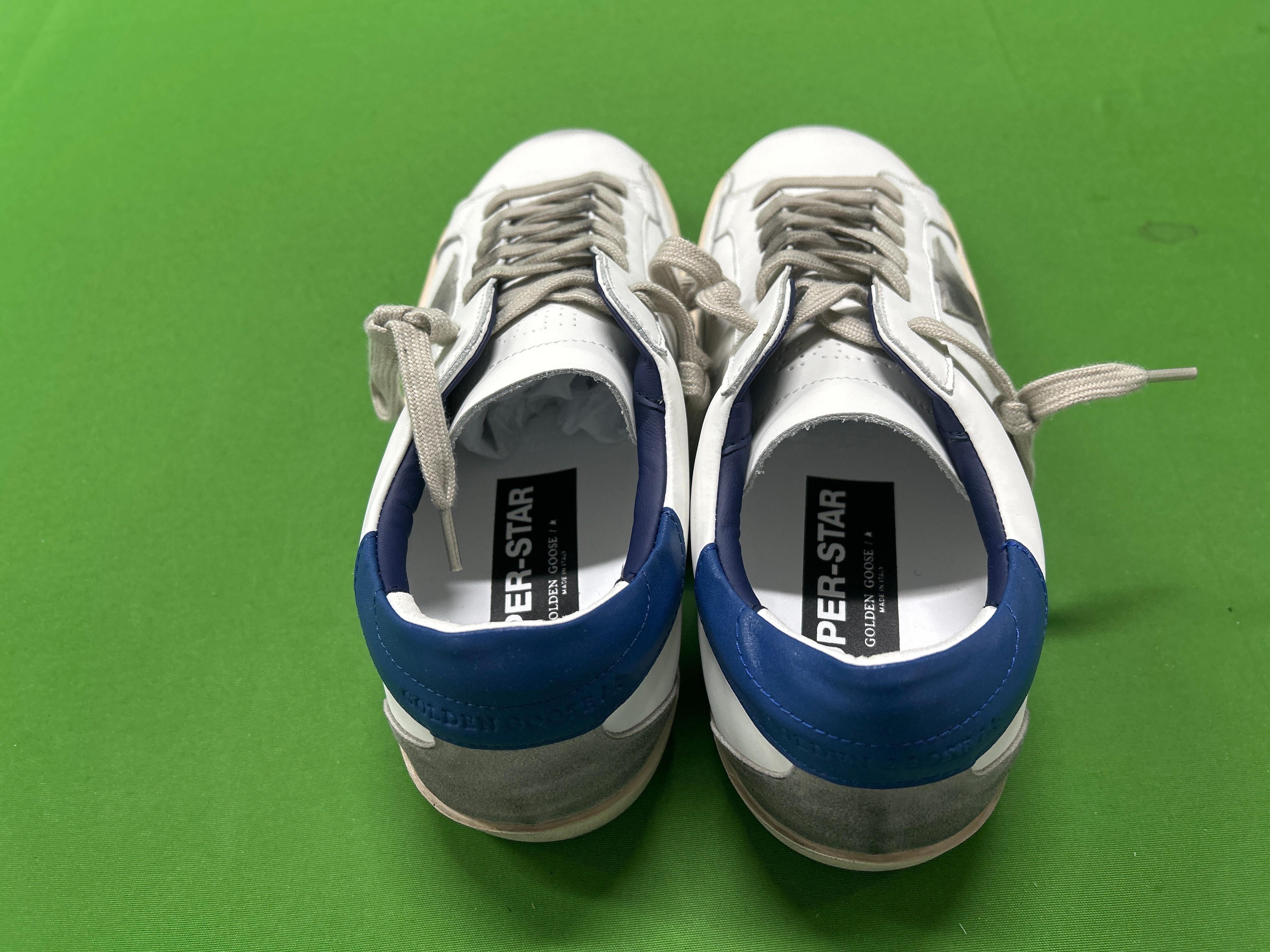Foto QC 3 de Golden Goose Super-Star Low White Gold Glitter Star Silver GWF00102.F004664.10417