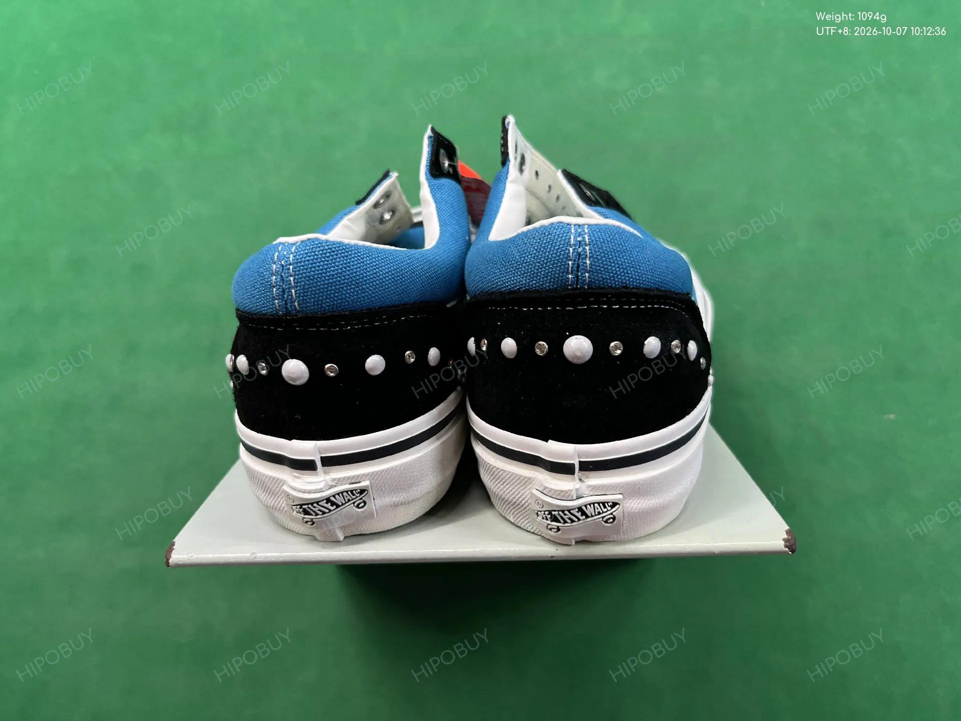 Foto QC 3 de Vans Knu Skool Black White VN0009QC65BT1