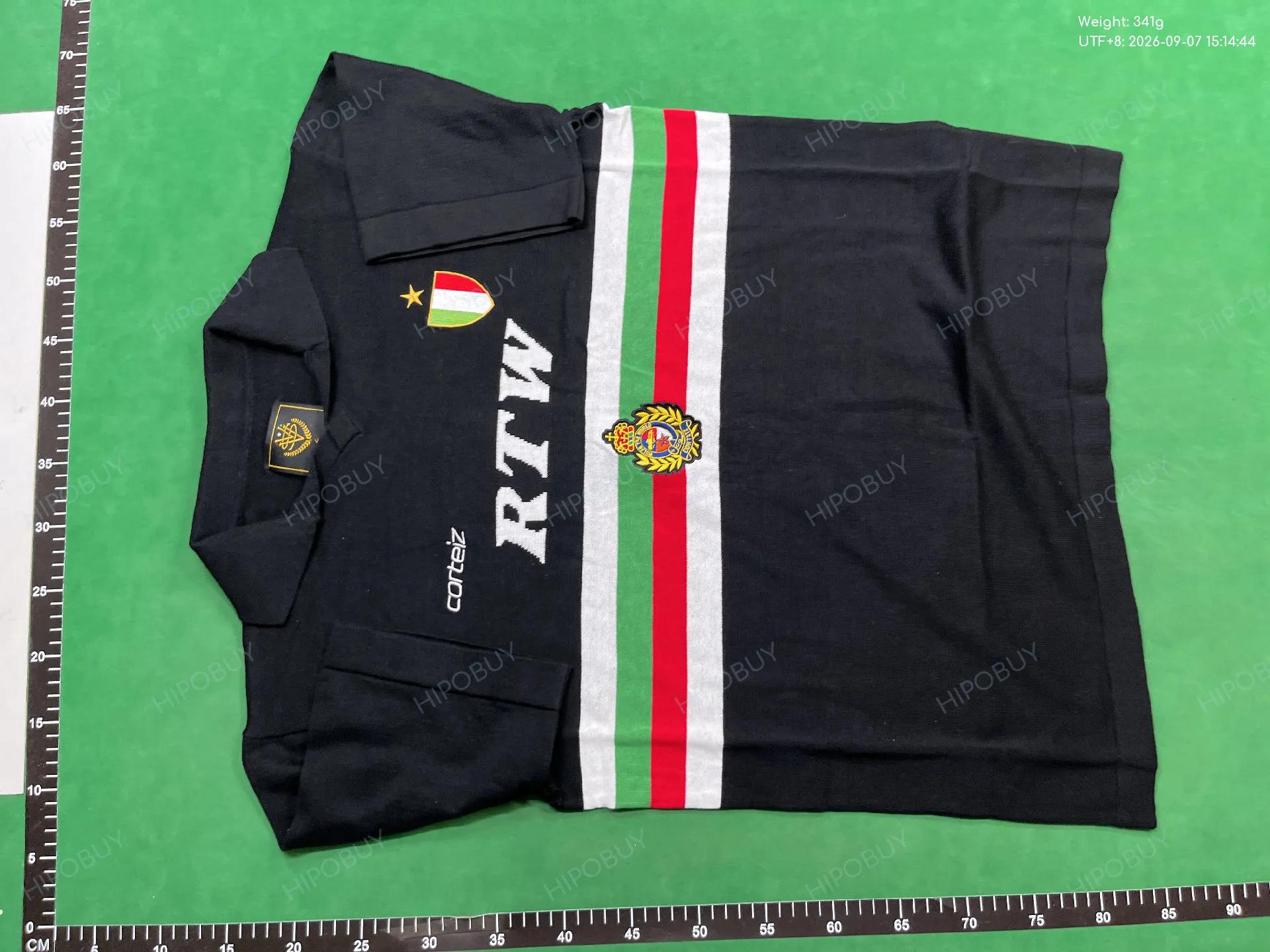 Foto QC 2 de Corteiz Sampdoria RTW Knit Football Jersey Black