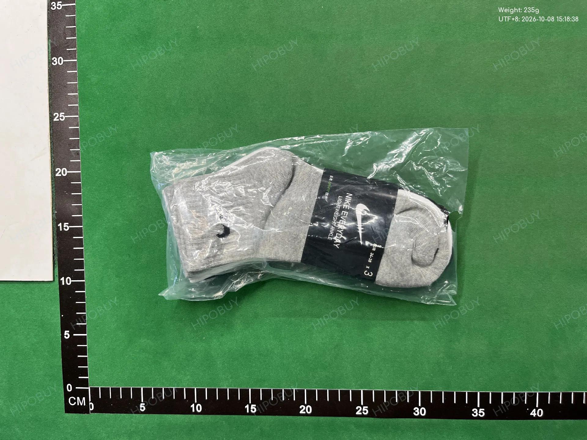 Foto QC 1 de Nike Ankle Socks Dri-FIT Cushioned Grey