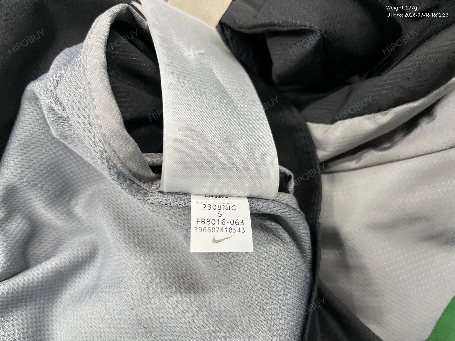 Foto QC 1 de Nike Miler Running Jacket Windbreaker Mint Grey Black