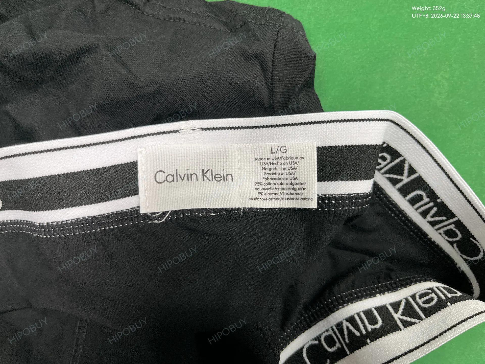 Foto QC 1 de Calvin Klein Underwear Cotton Stretch Low Rise Trunks Black
