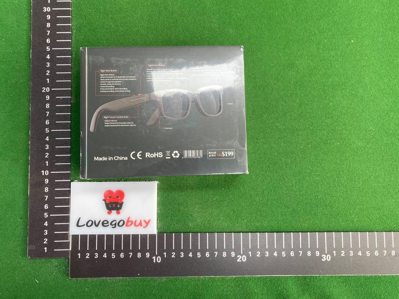 Foto QC 2 de AIMB Smart Glasses S2 Max 5MP 1080P Black