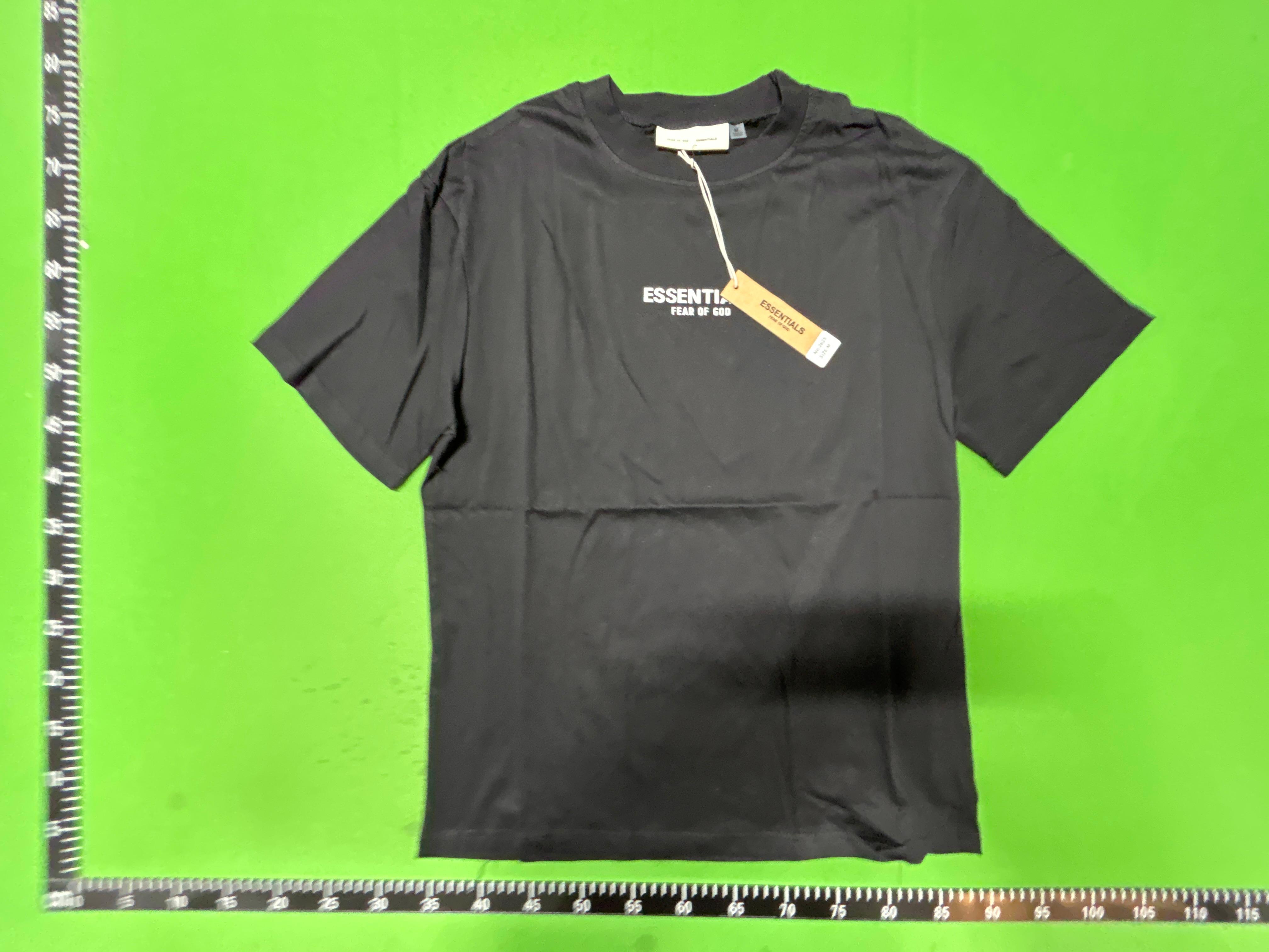 Foto QC 3 de Fear of God Essentials Training T-shirt 90s Logo Faded Iron Grey