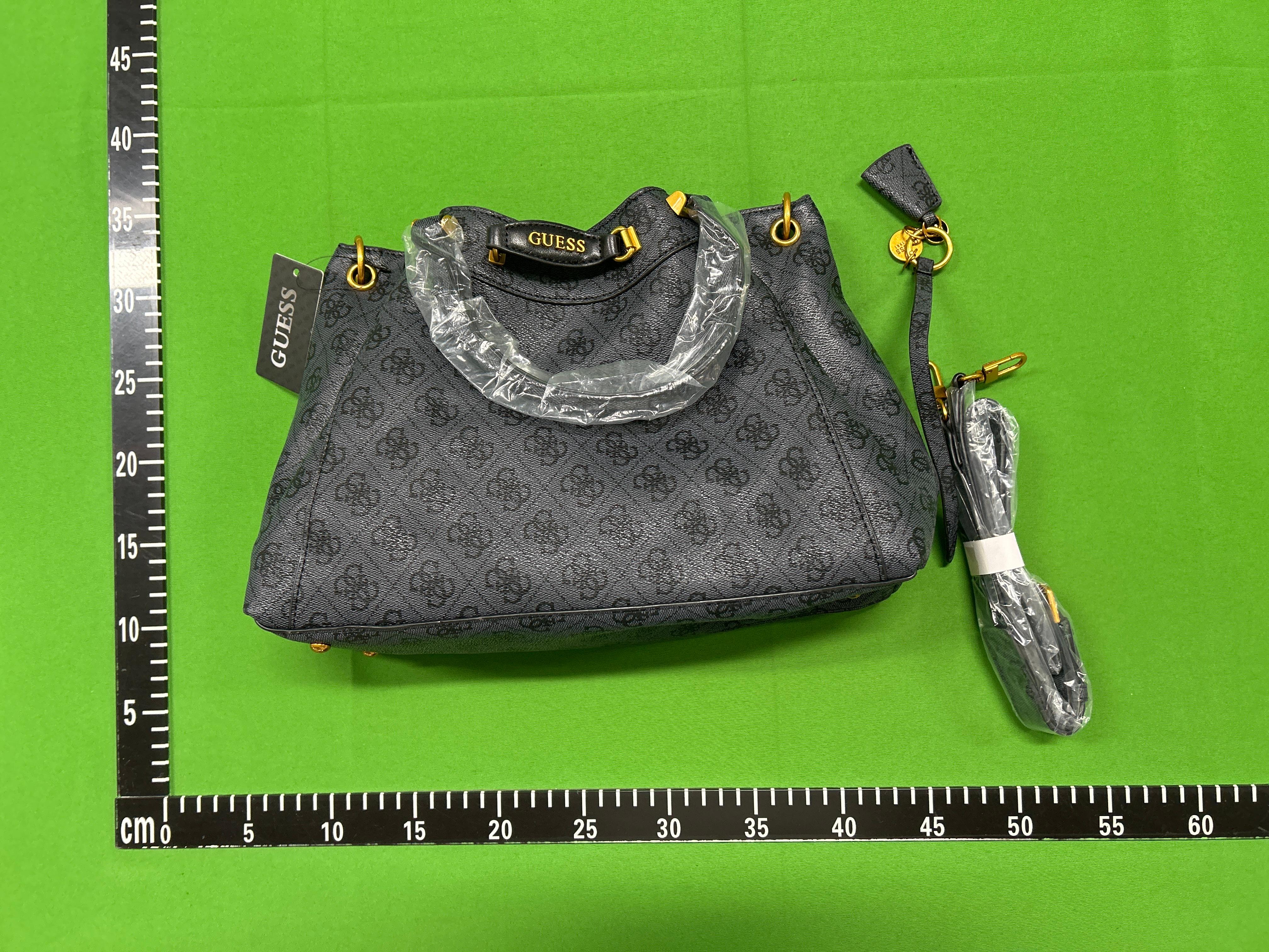 Foto QC 5 de GUESS Satchel Monogram Canvas
