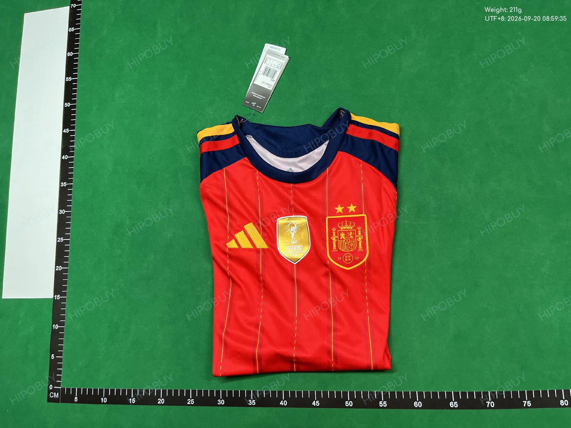Foto QC 8 de England 2026/27 Fan Version Jersey Blue
