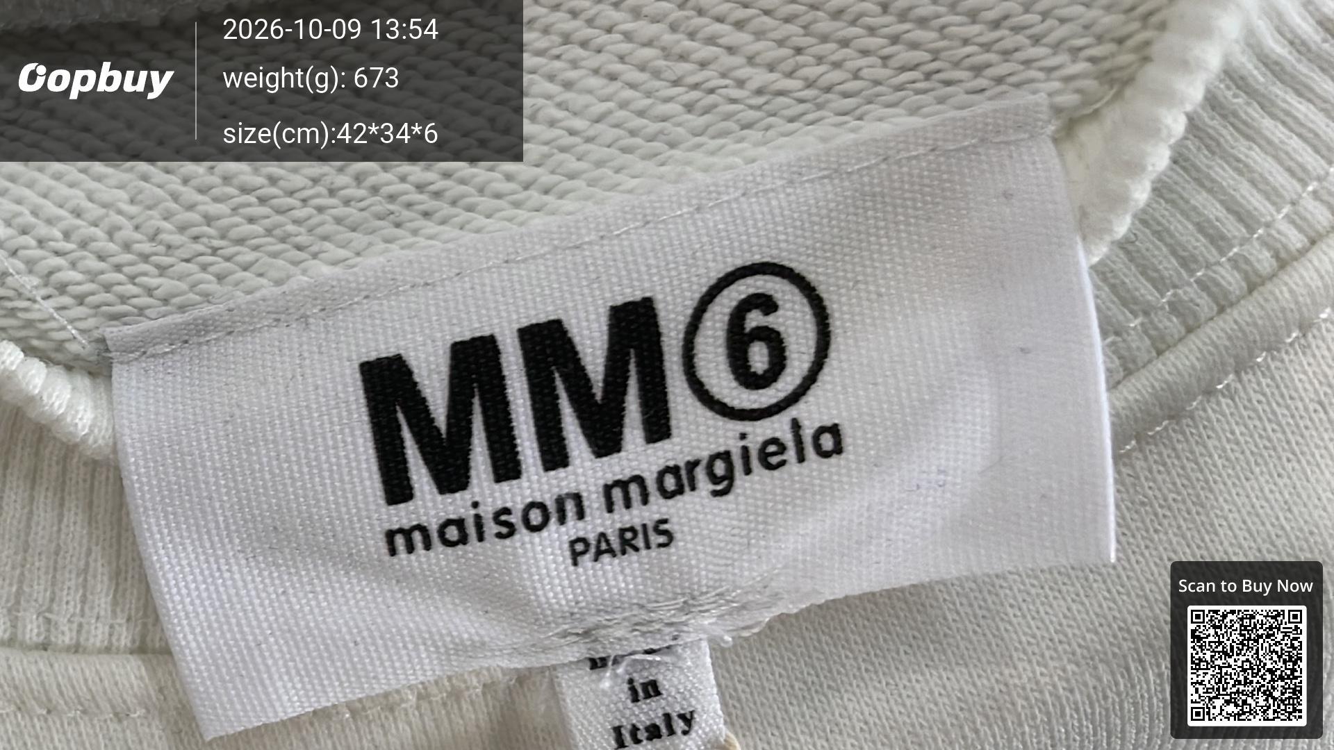 Foto QC 2 de MM6 Pendleton Shirt Checked Tie Back Multicolor