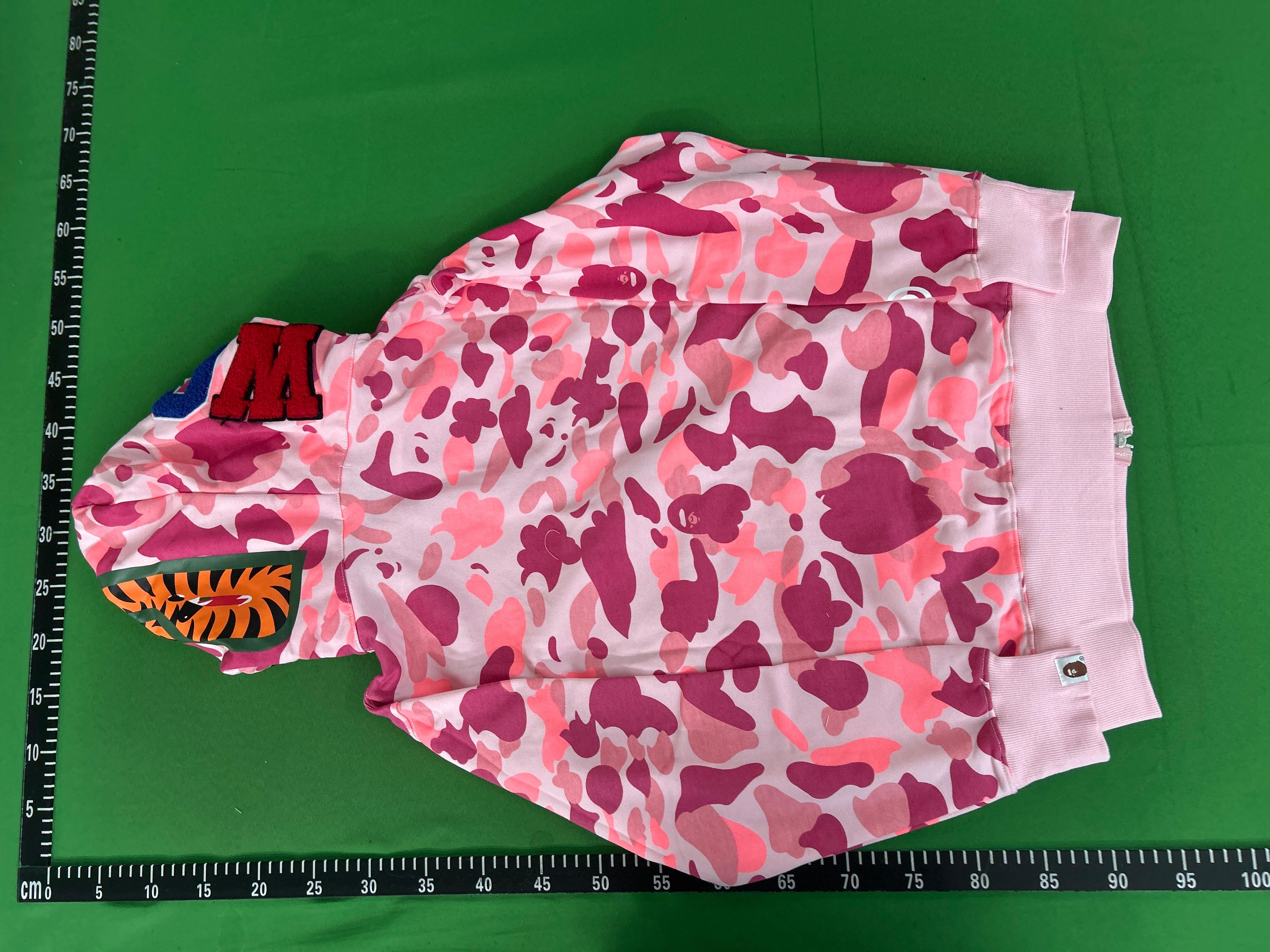 Foto QC 8 de Bape Shark Zip Sweater Camouflage Pink