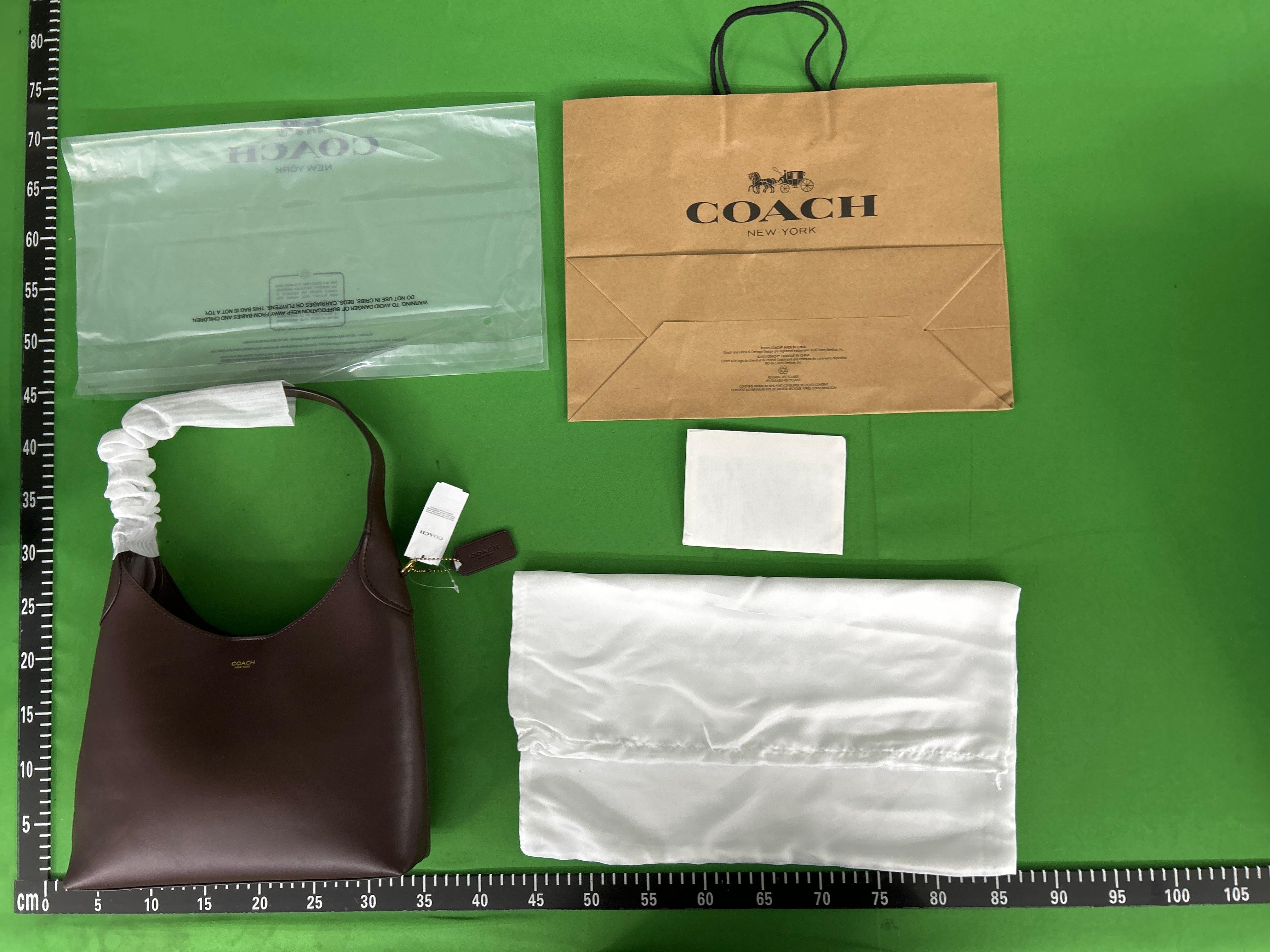 Foto QC 5 de Coach Ergo Shoulder Bag Brown Leather