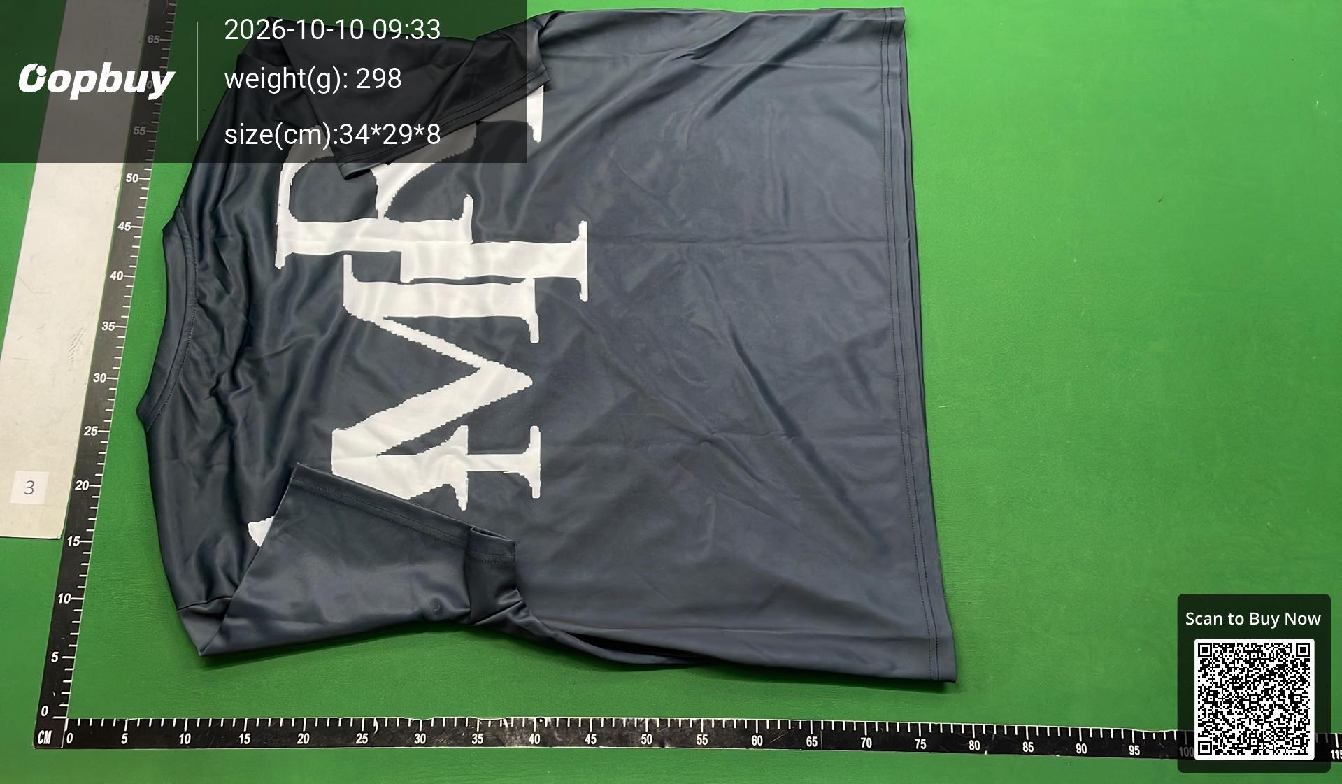Foto QC 7 de Amiri T-shirt 3D Logo White