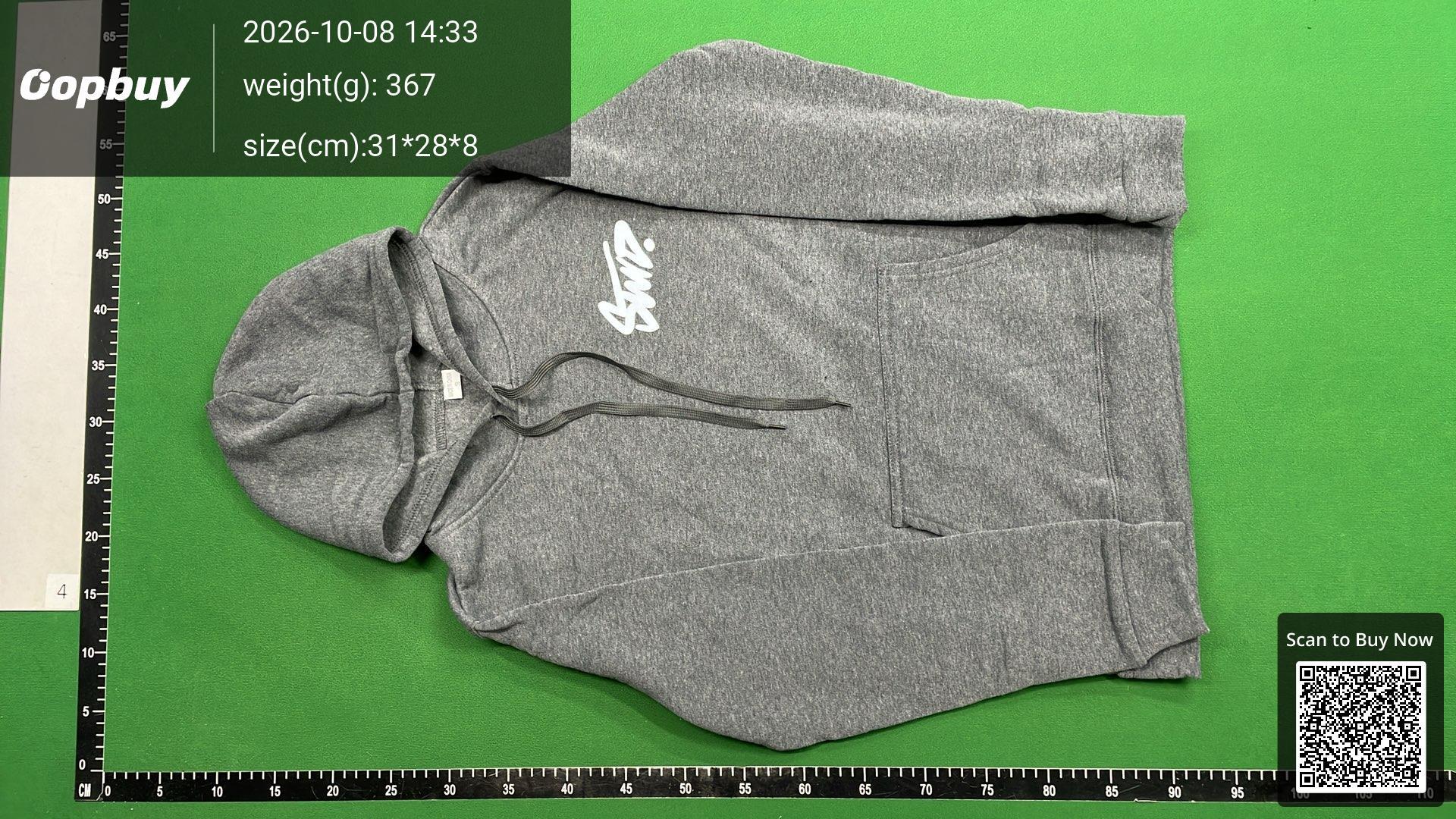 Foto QC 7 de Other Printed Short Sleeve Hoodie Black