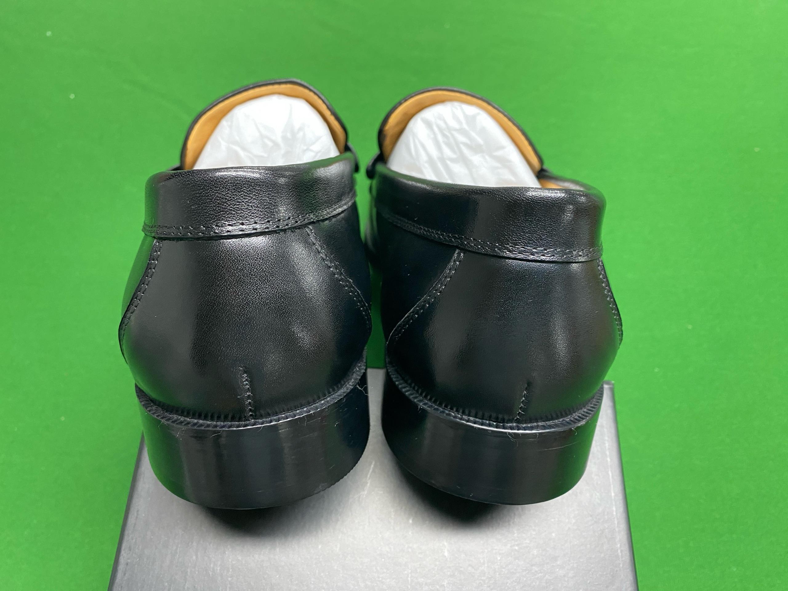 Foto QC 7 de Unbranded Penny Loafers Black Calfskin Leather