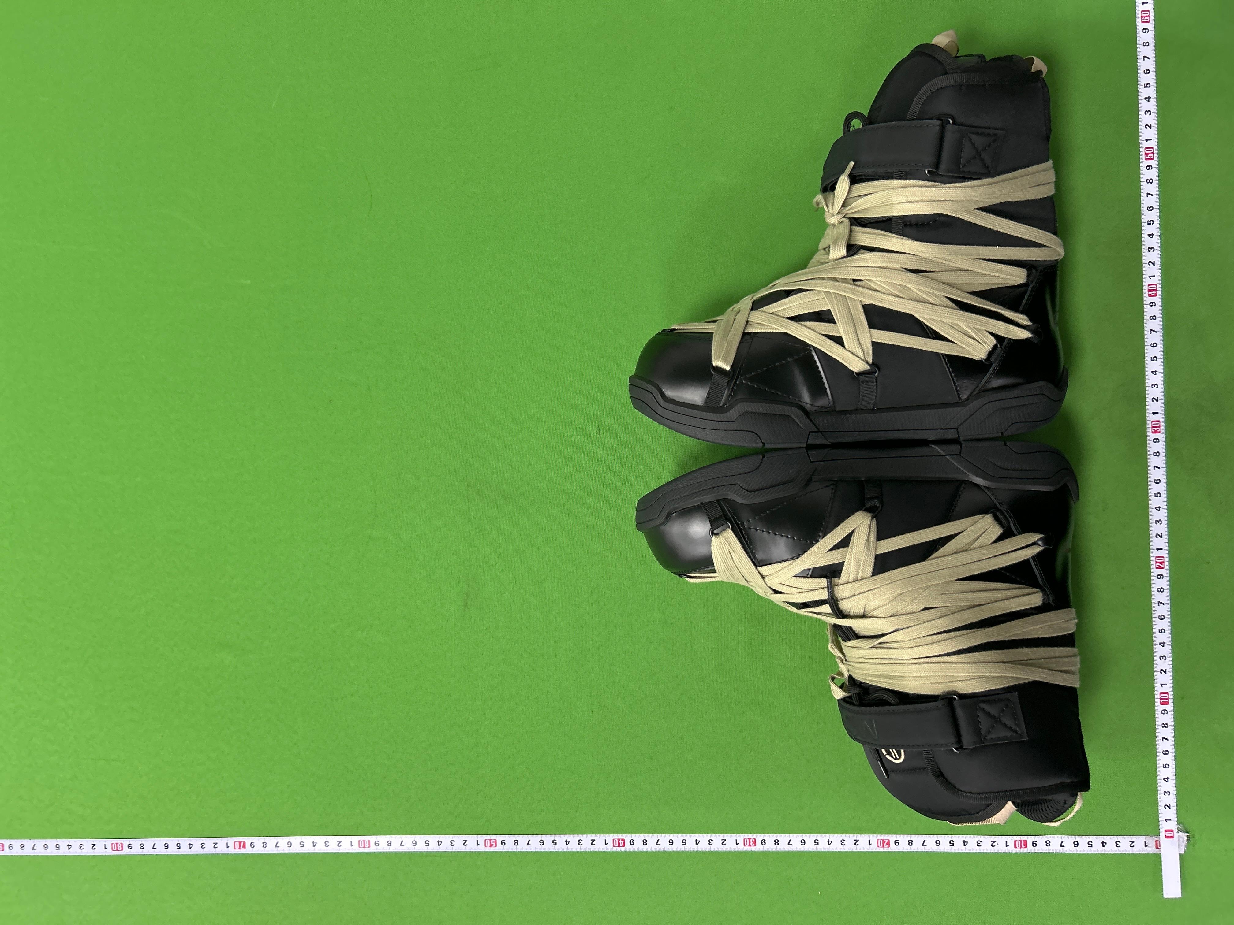 Foto QC 3 de Moncler Rick Owens Amber Megalace Snow Boots Black
