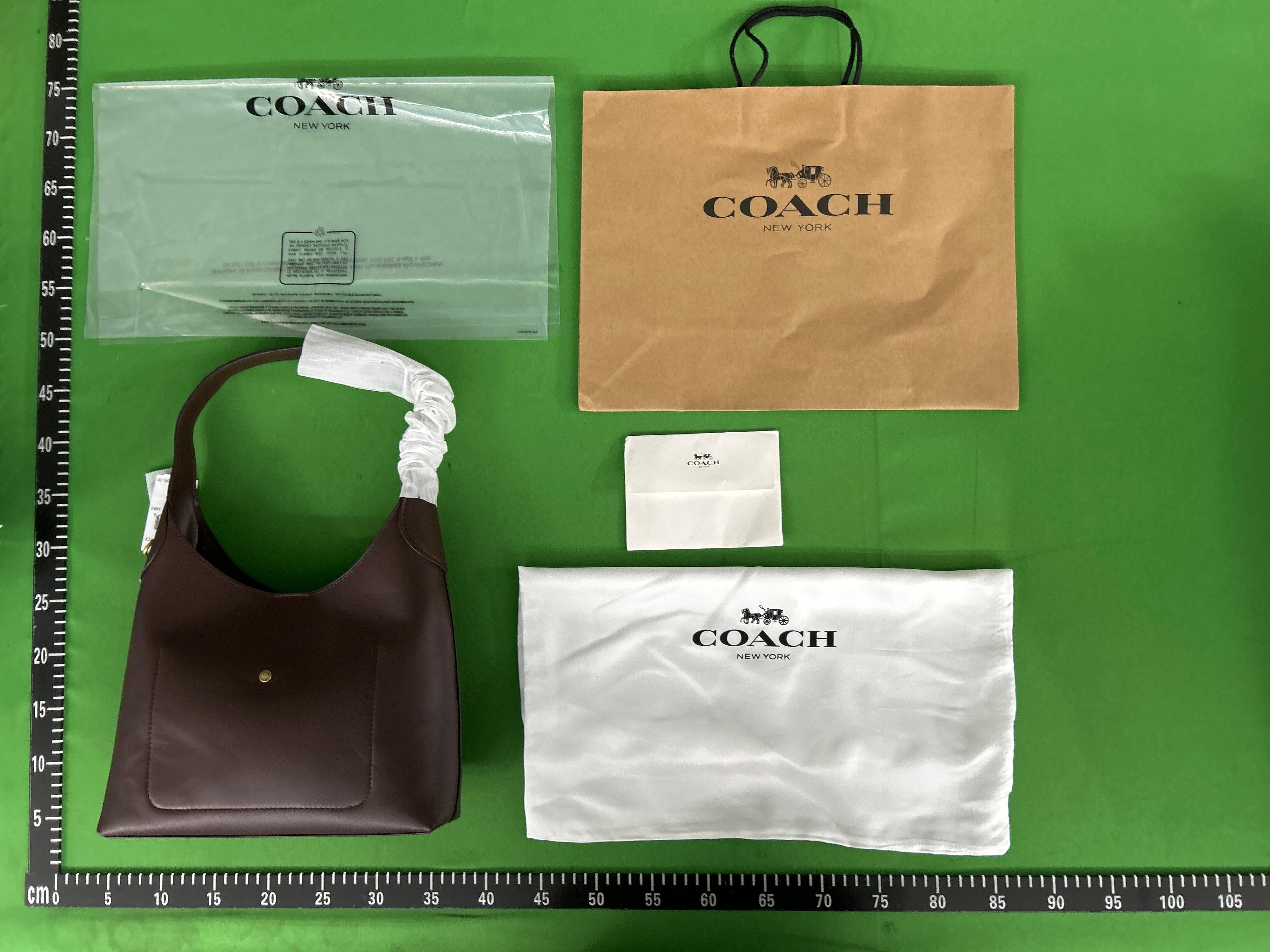 Foto QC 4 de Coach Ergo Shoulder Bag Brown Leather
