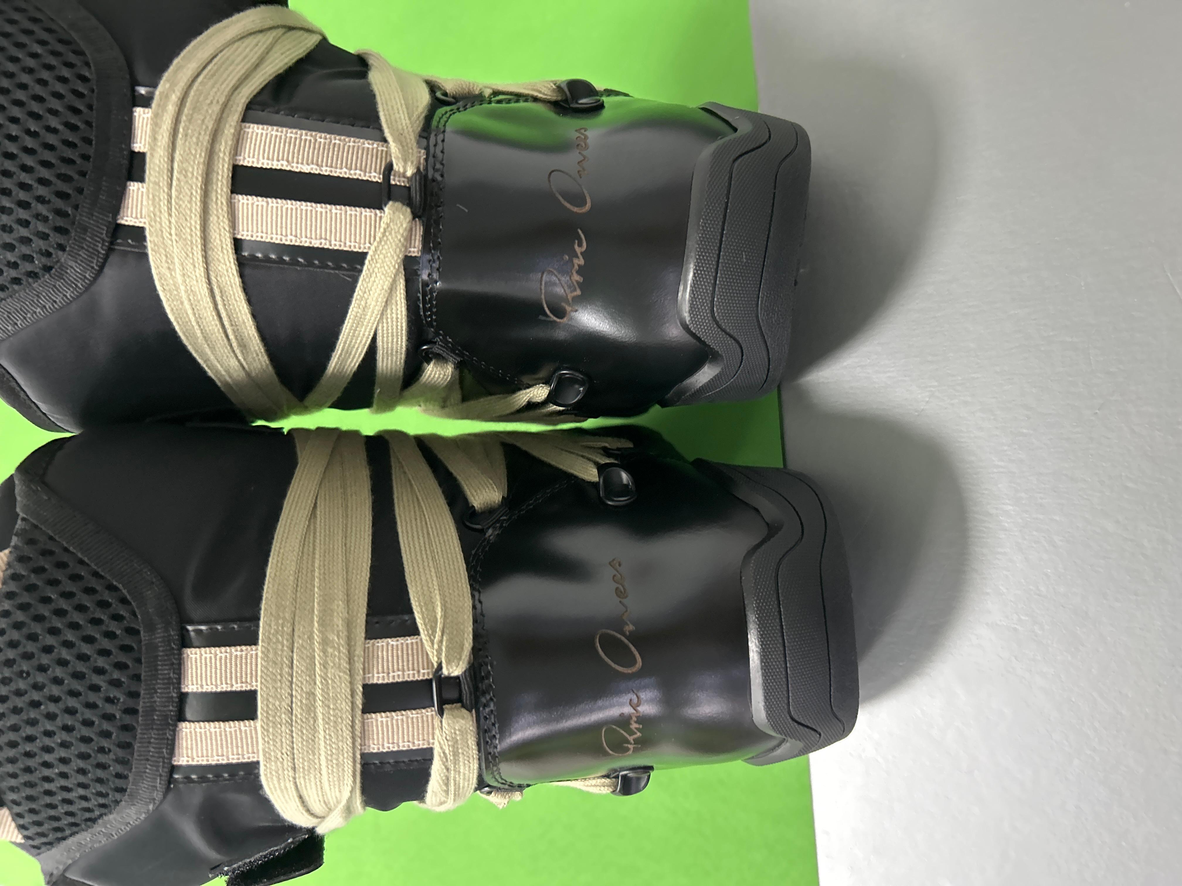 Foto QC 8 de Moncler Rick Owens Amber Megalace Snow Boots Black