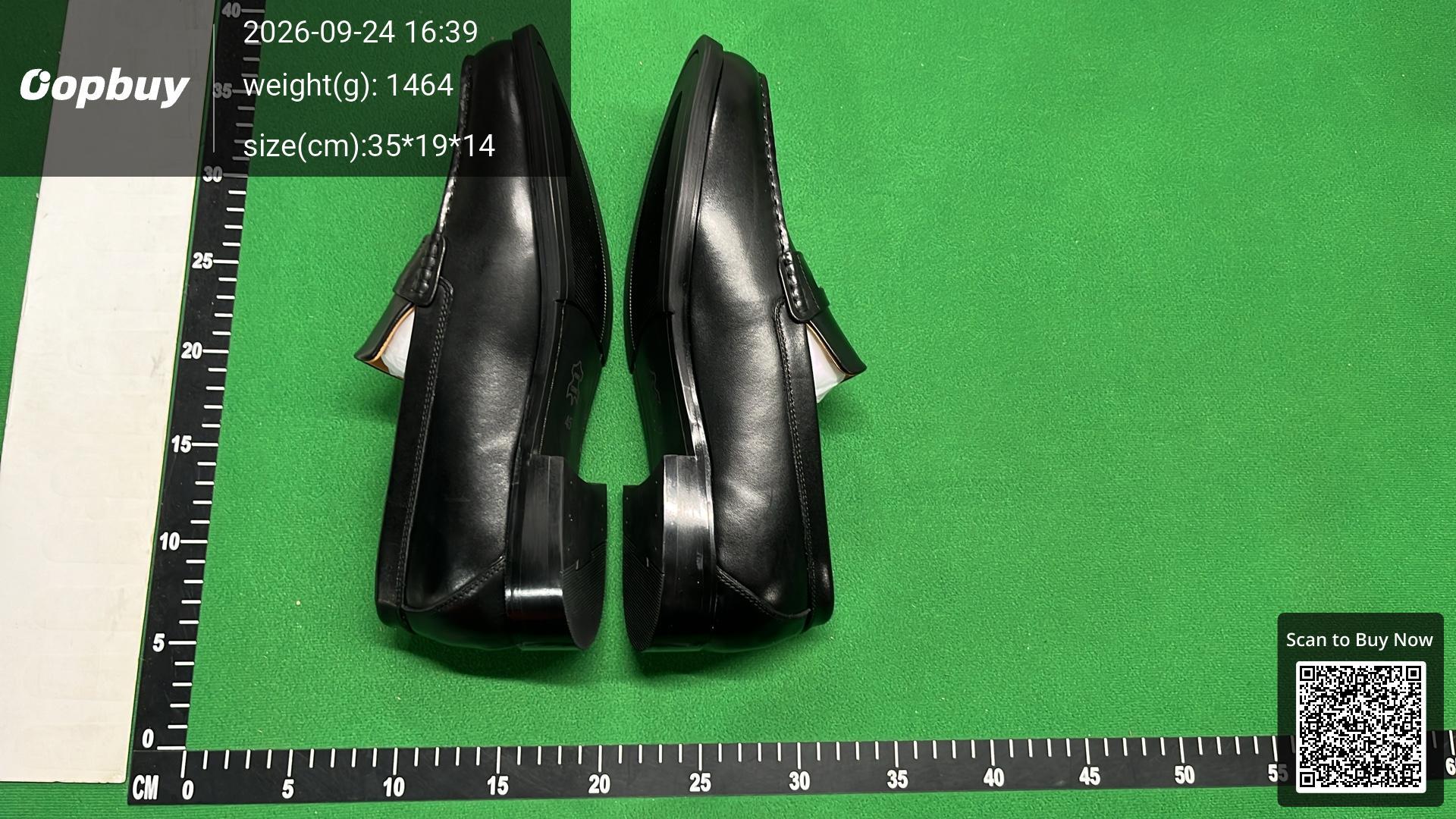 Foto QC 4 de Unbranded Penny Loafers Black Calfskin Leather