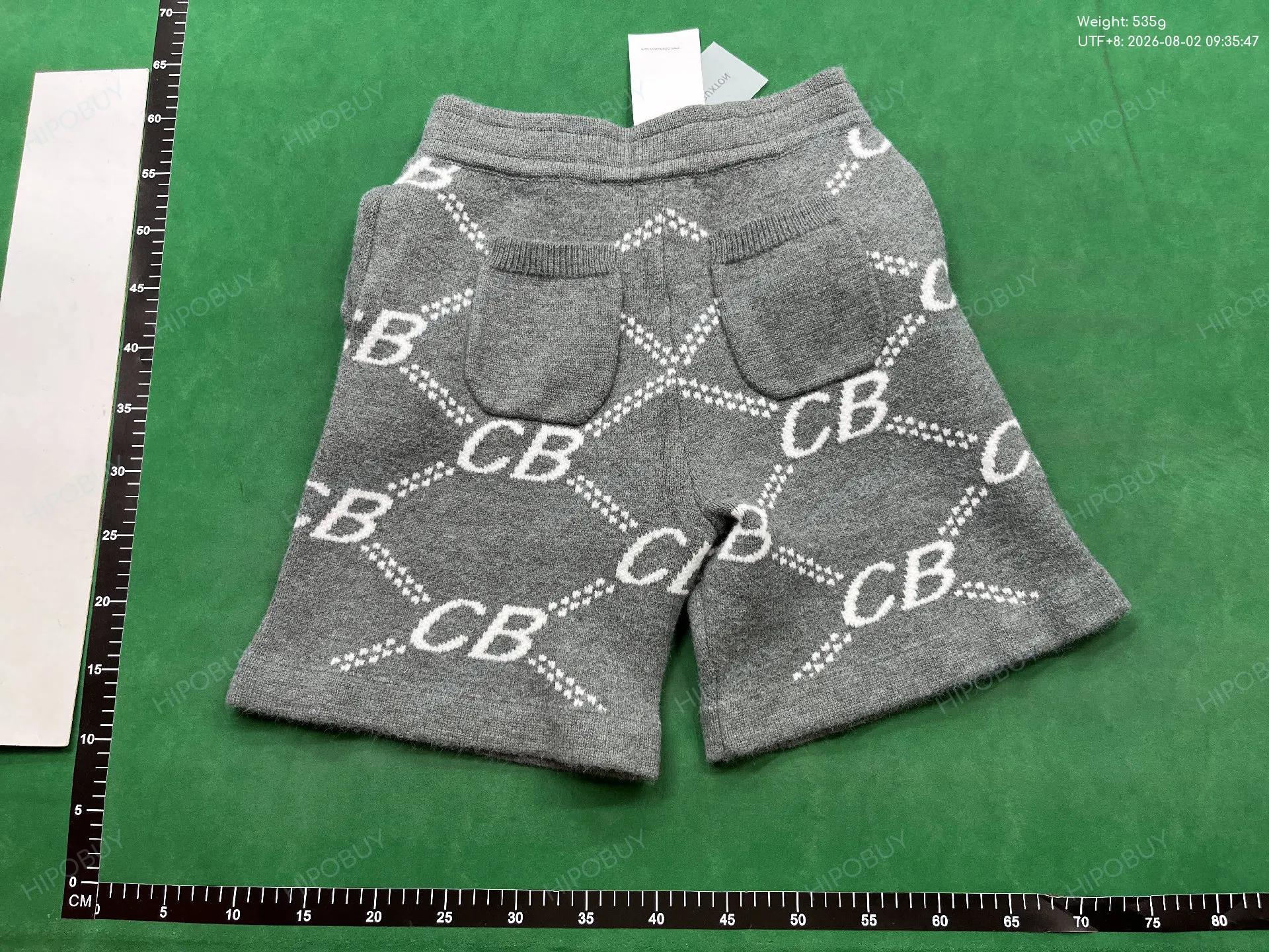 Foto QC 7 de Cole Buxton Shorts CB Logo Knit White