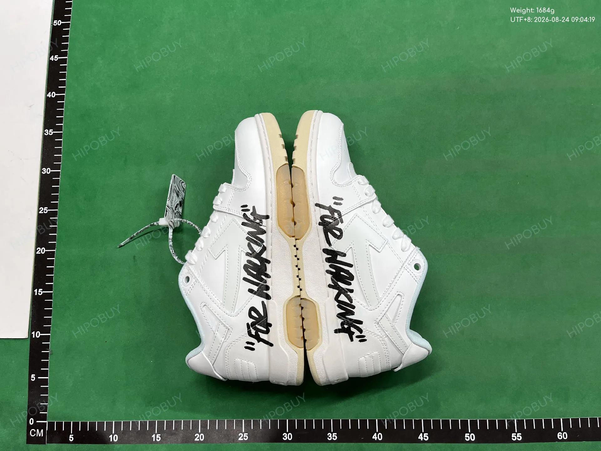 Foto QC 5 de Off-White Out of Office Low "For Walking" White Dark Sand OMIA189F22LEA0030117