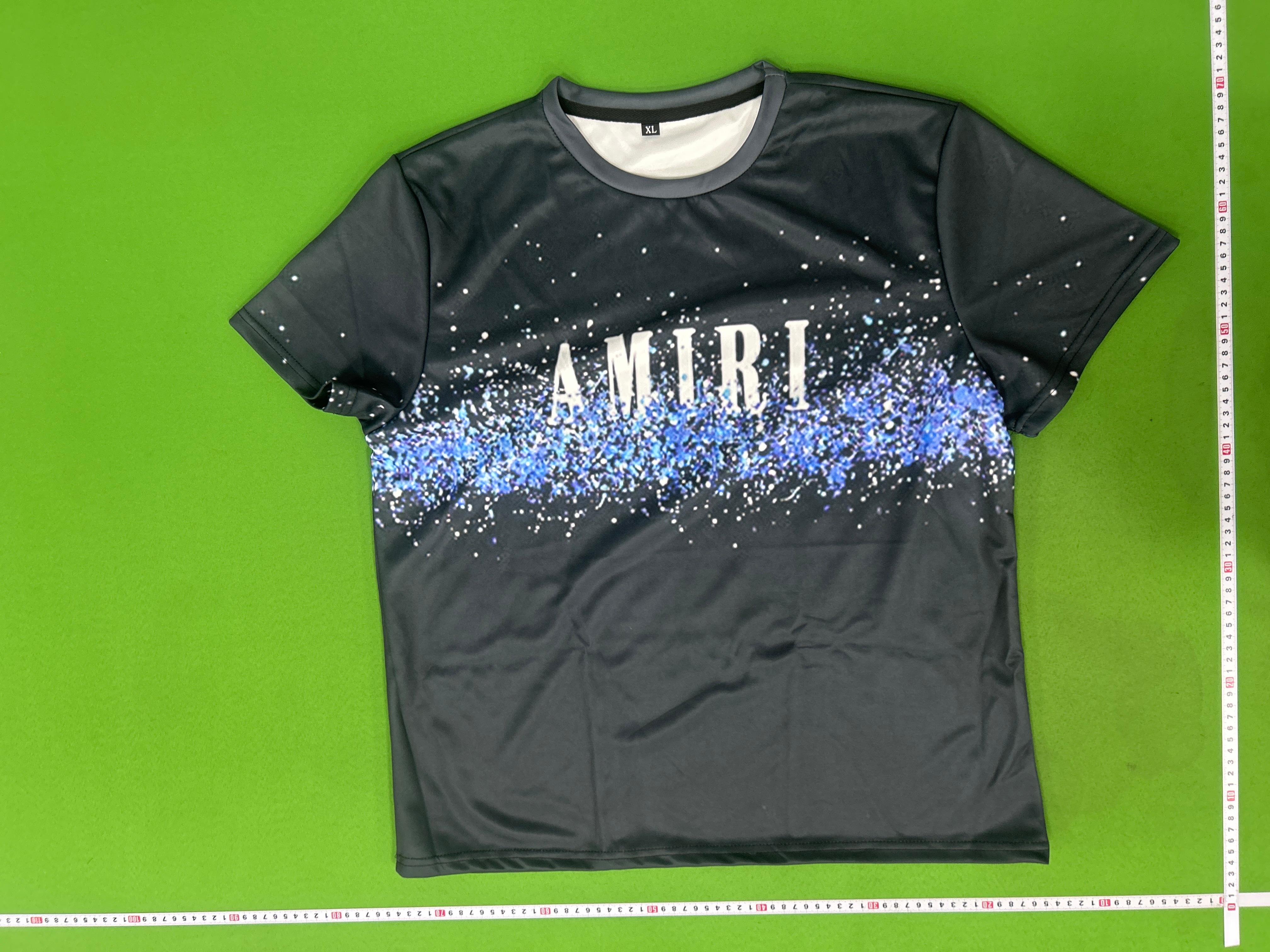 Foto QC 3 de Amiri T-shirt 3D Logo White
