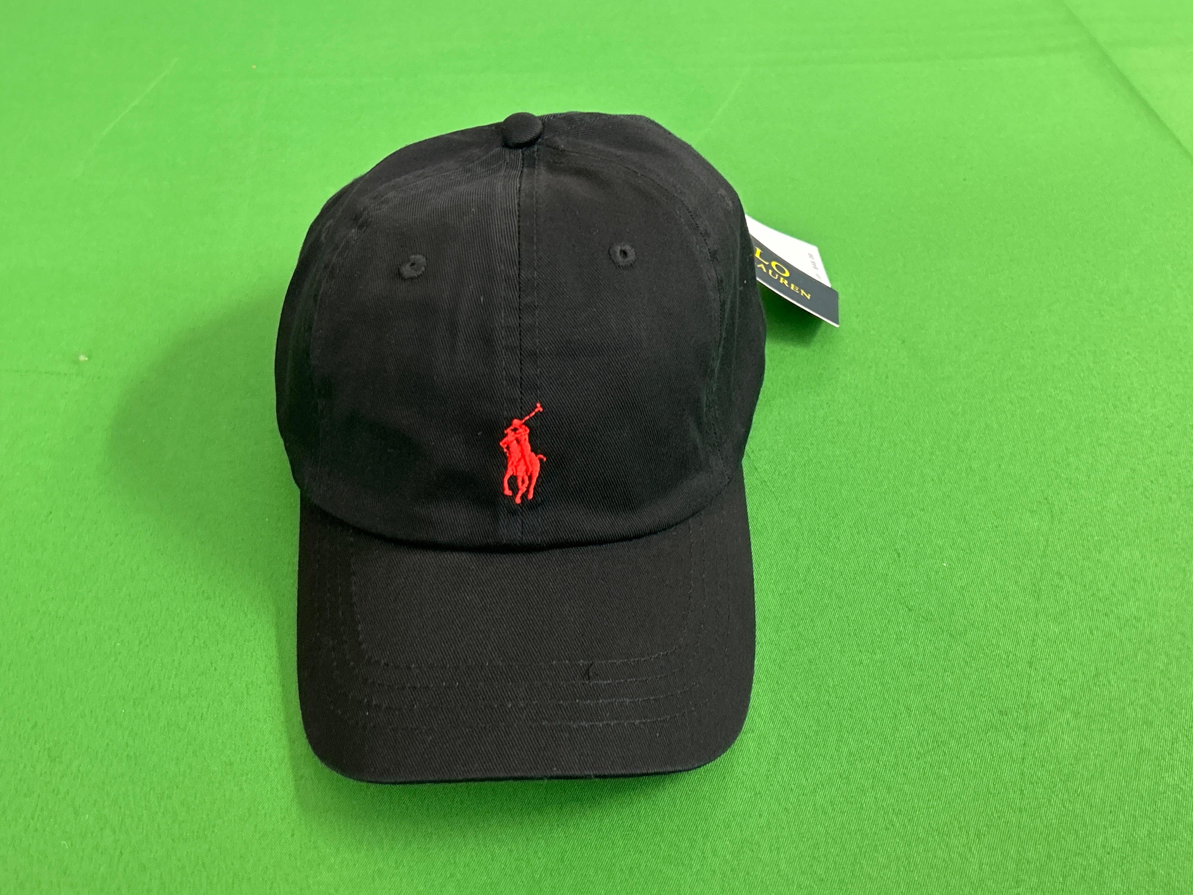 Foto QC 7 de Polo Ralph Lauren Cotton Chino Cap Navy/Red