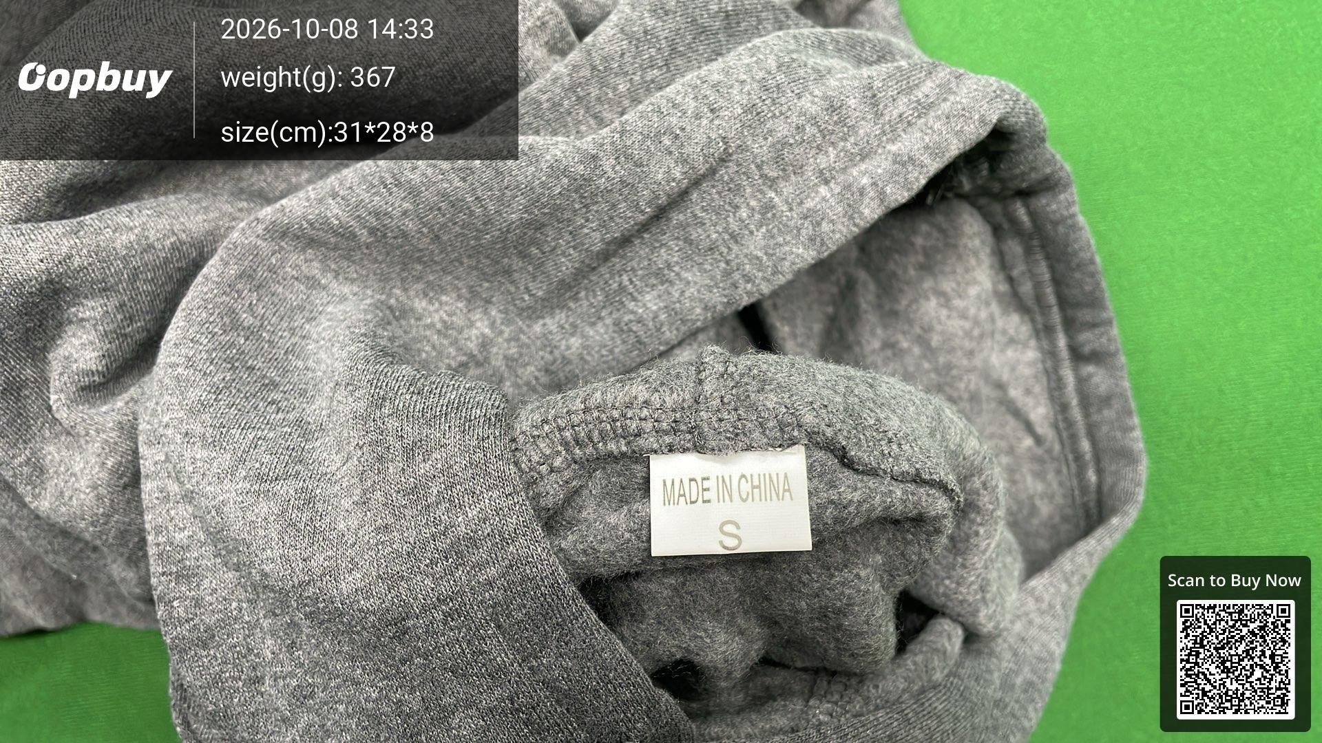 Foto QC 6 de Other Printed Short Sleeve Hoodie Black