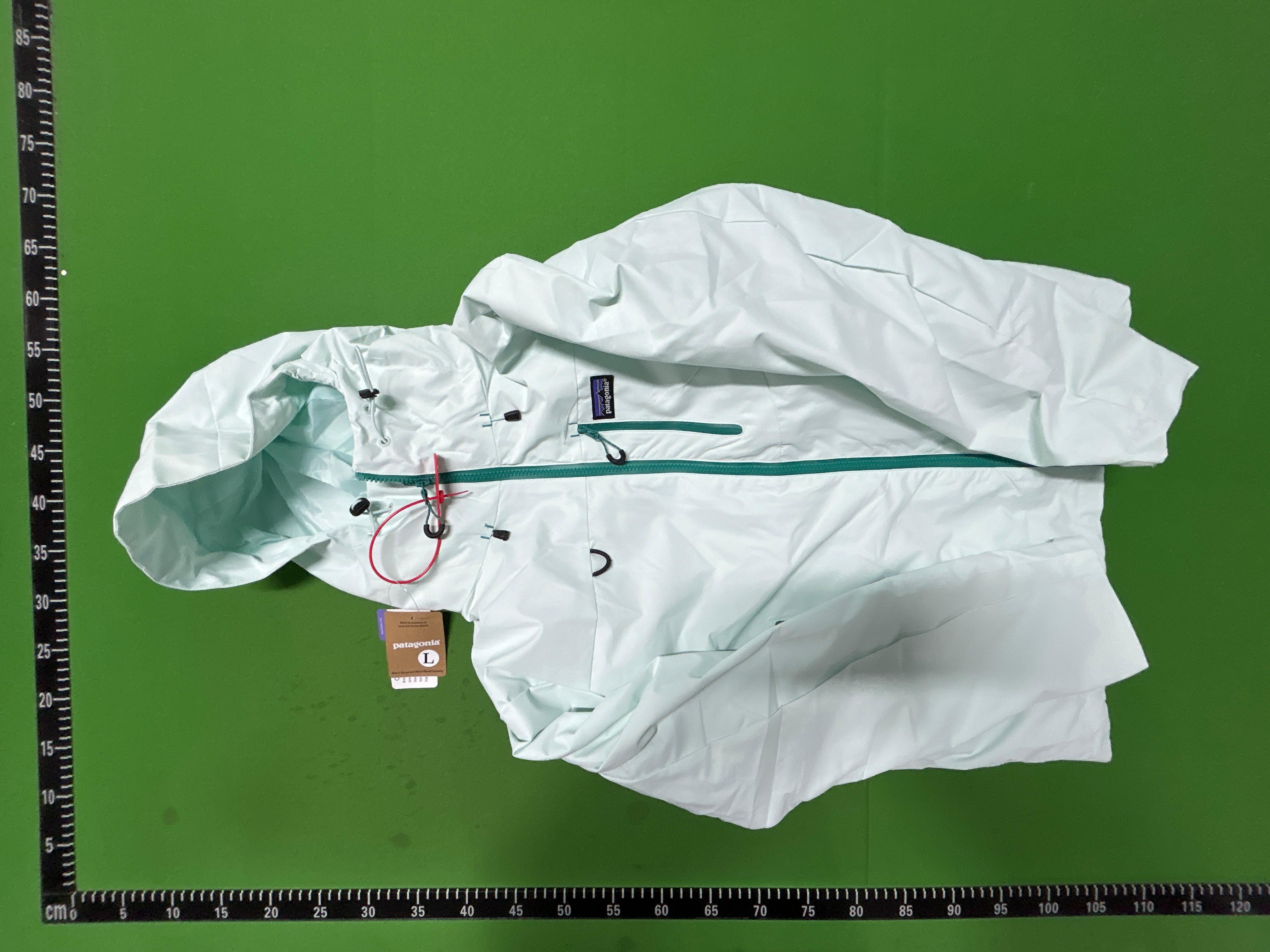 Foto QC 3 de Patagonia 3-in-1 Jacket Waterproof Hooded Light Blue