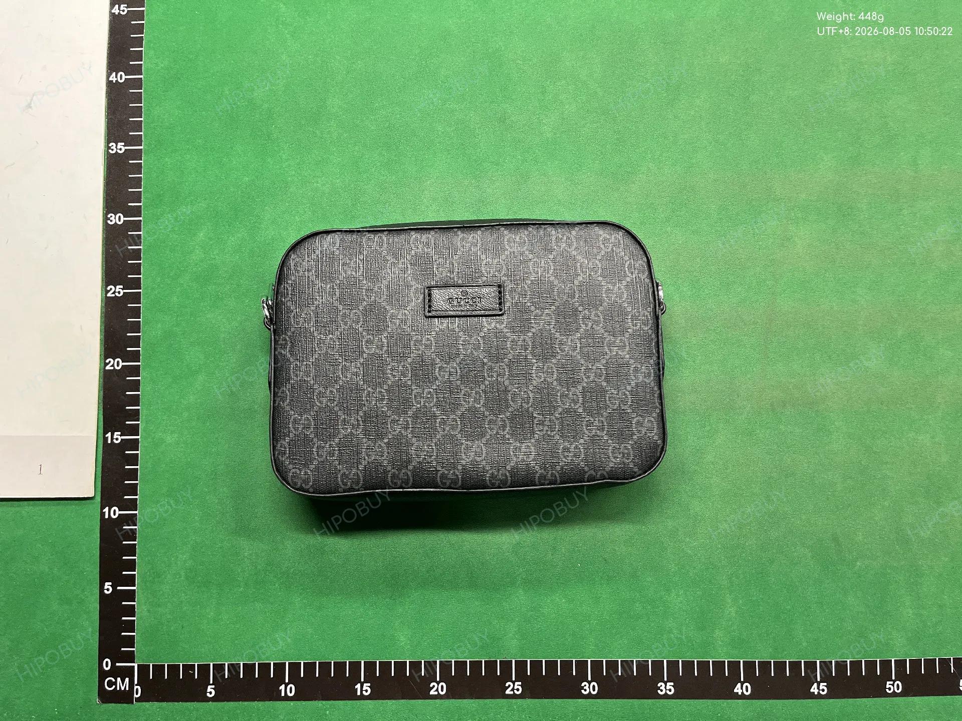Foto QC 6 de Gucci Ophidia Messenger Bag Small Black GG Supreme Canvas