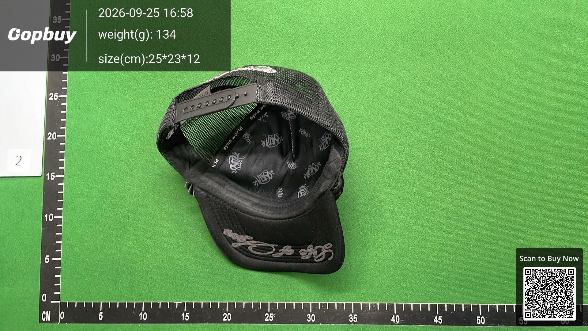 Foto QC 3 de Generic Graffiti Foam Trucker Cap Black
