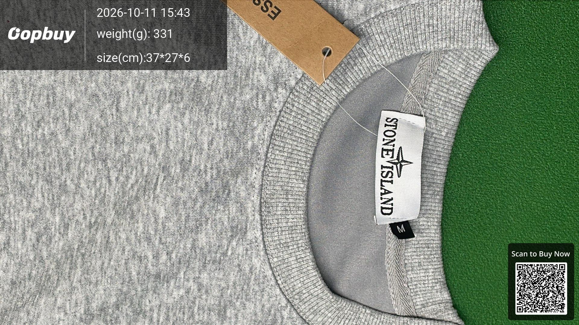 Foto QC 1 de Stone Island Zip Sweater Hooded Black