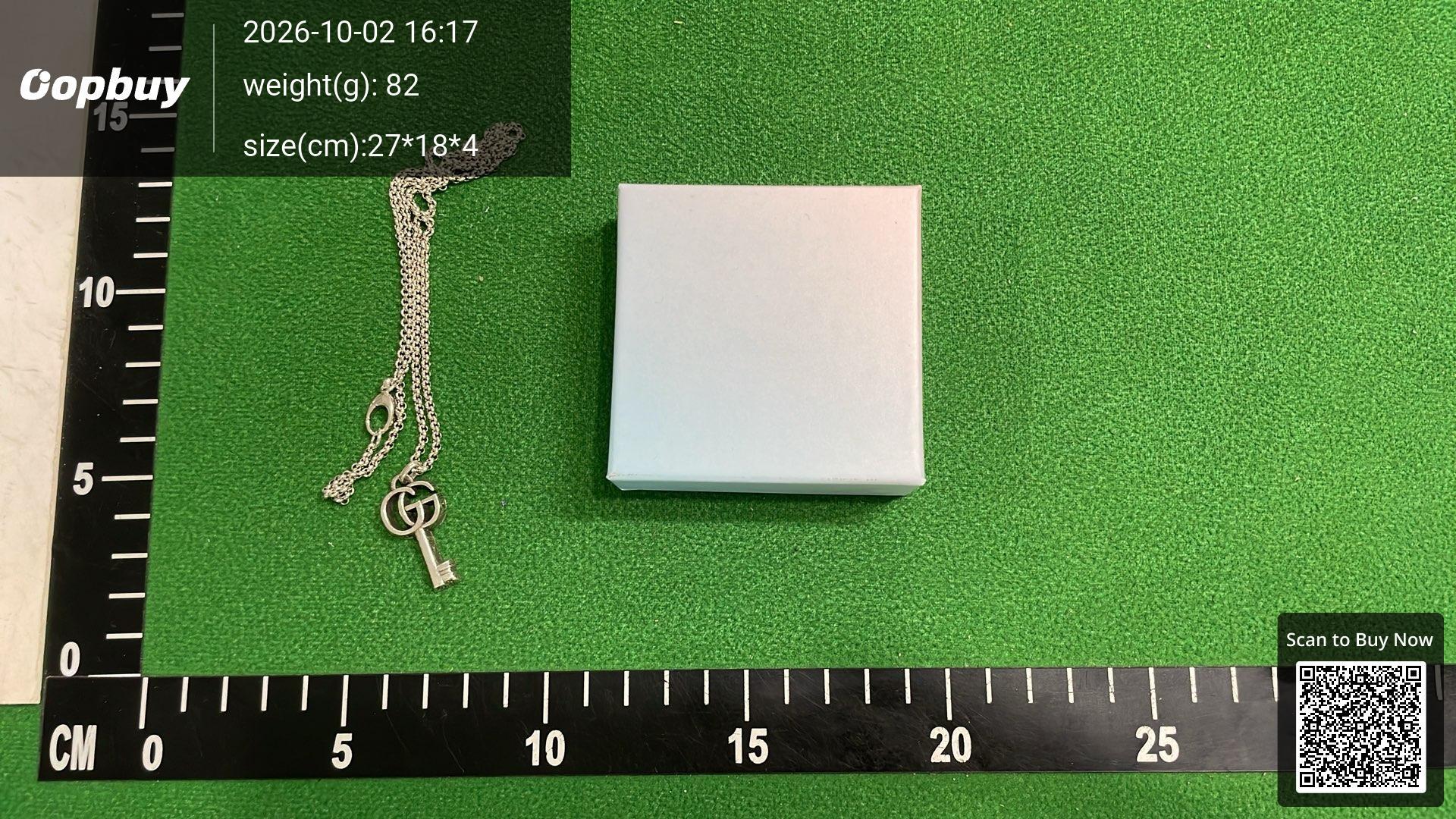 Foto QC 6 de Gucci Cross Necklace Sterling Silver Silver