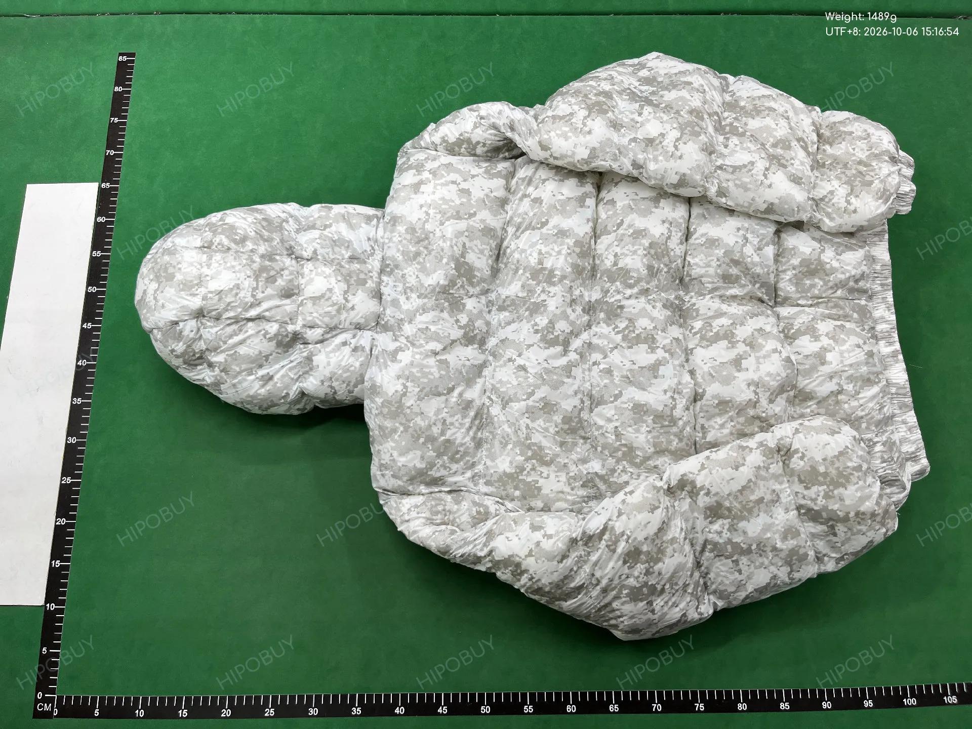 Foto QC 3 de Stussy Puffer Jacket Padded Embroidered Digital Camo Grey