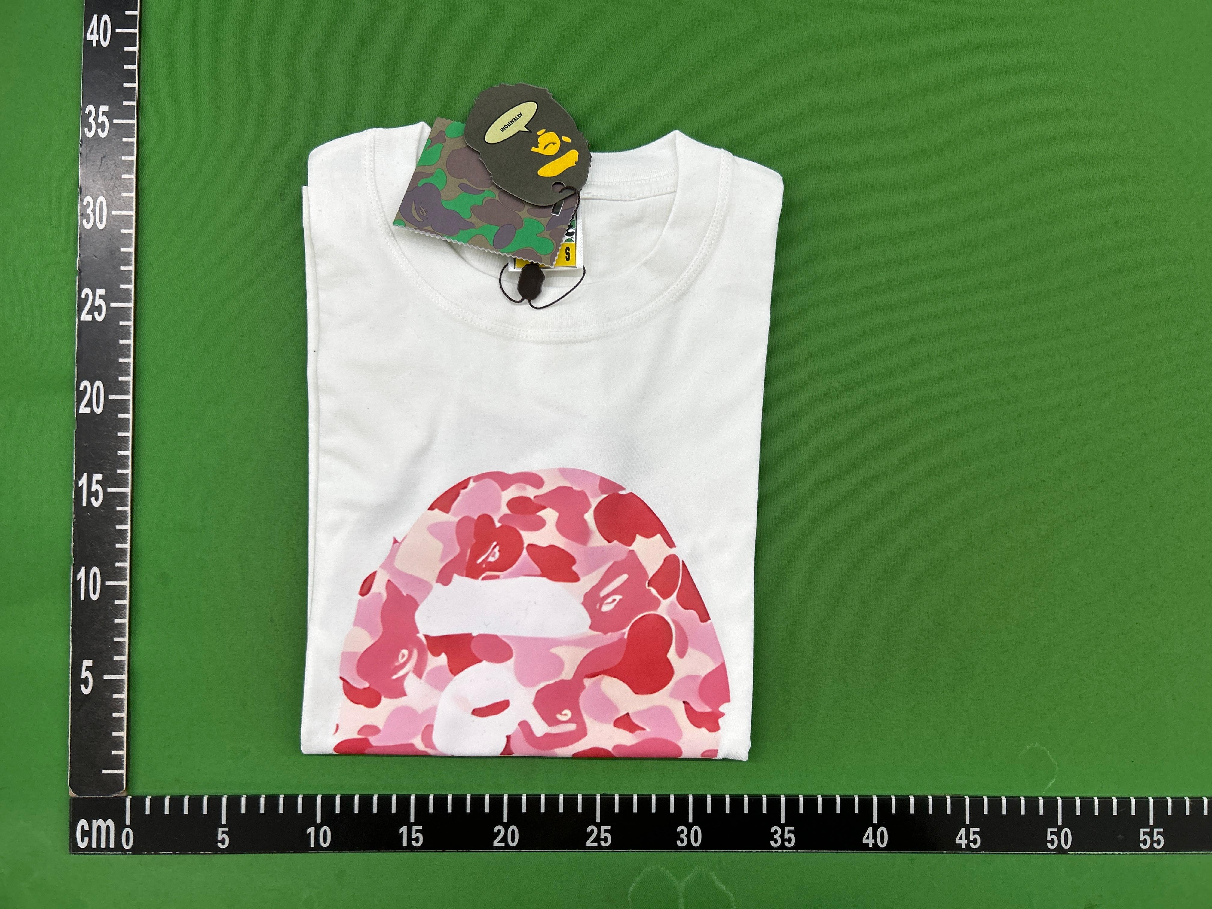 Foto QC 1 de Bape Check Ape Head T-shirt White