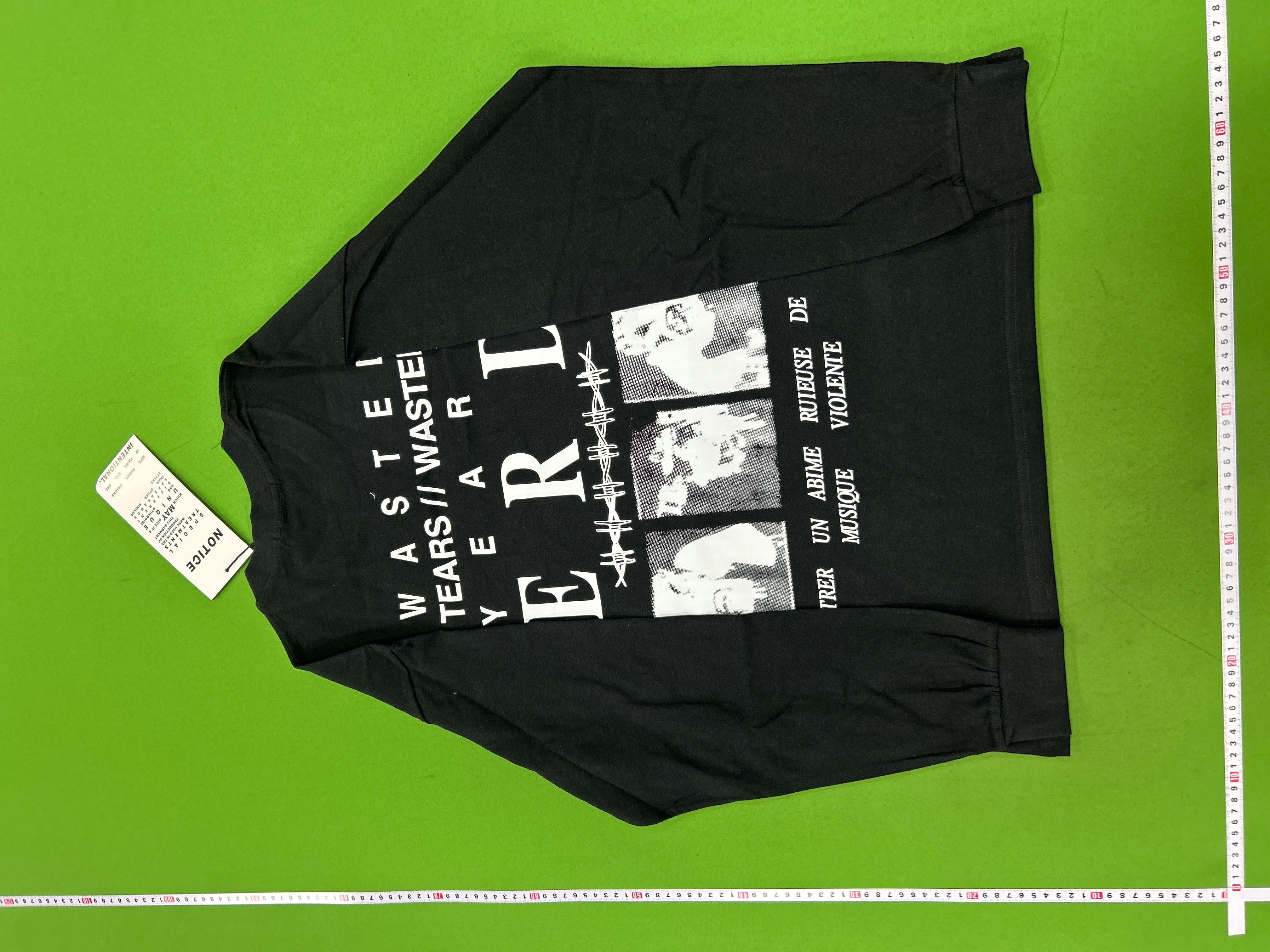 Foto QC 2 de Enfants Riches Déprimés T-shirt Dressing Up Time Print Black