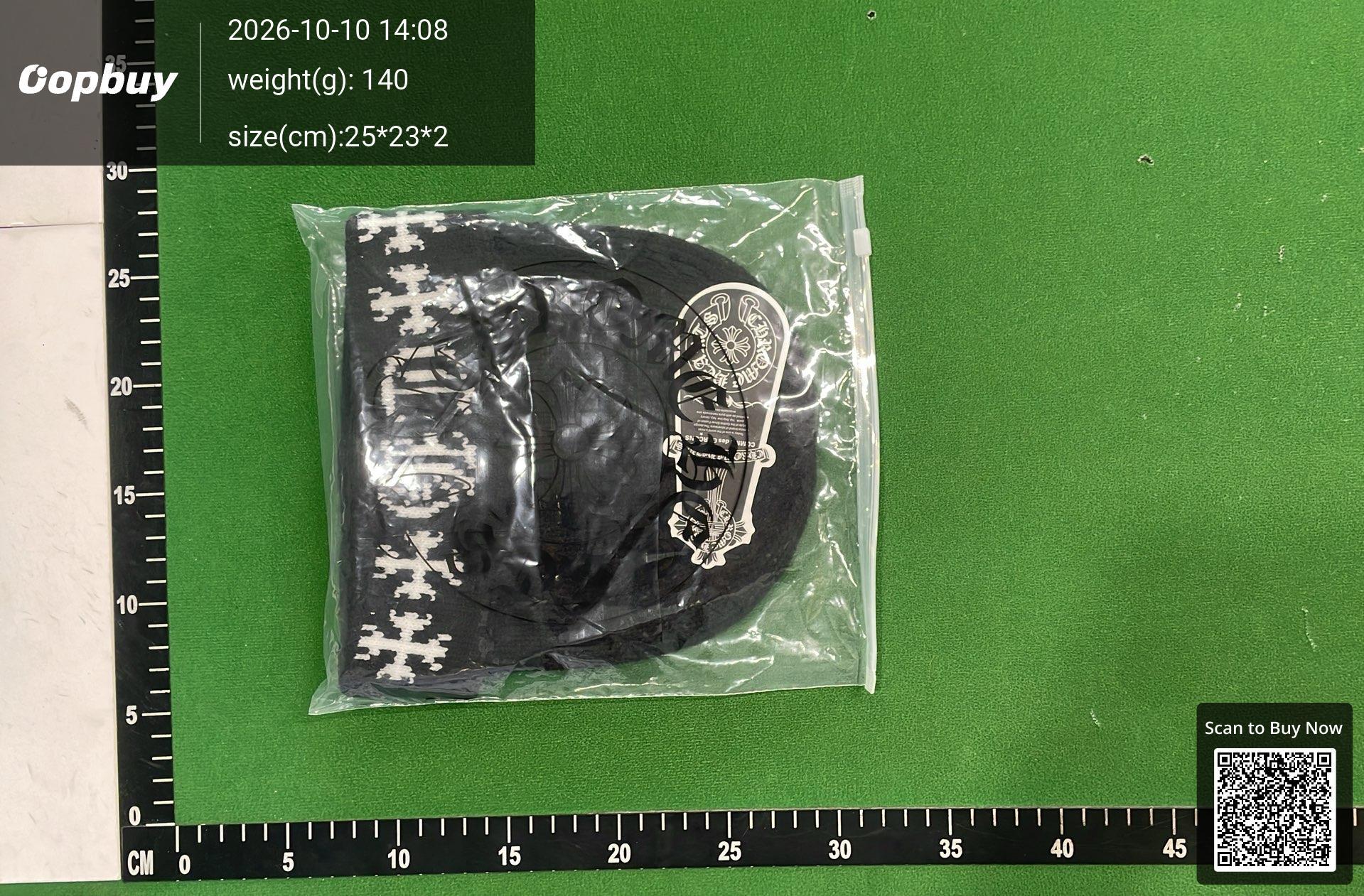 Foto QC 3 de Chrome Hearts Comme des Garcons Beanie Beige