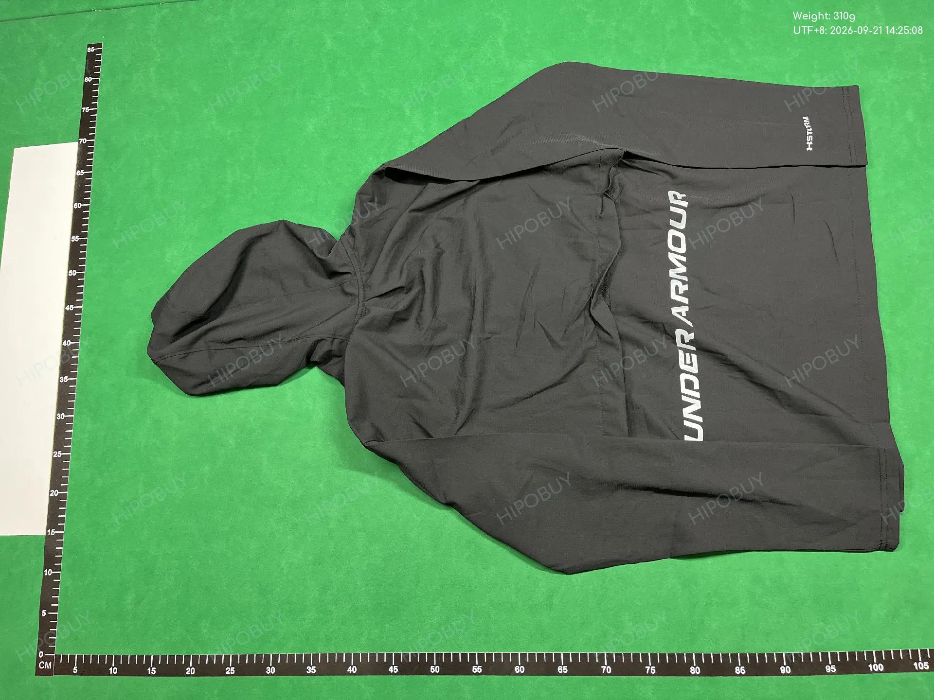 Foto QC 7 de Under Armour Hooded Windbreaker Jacket Black