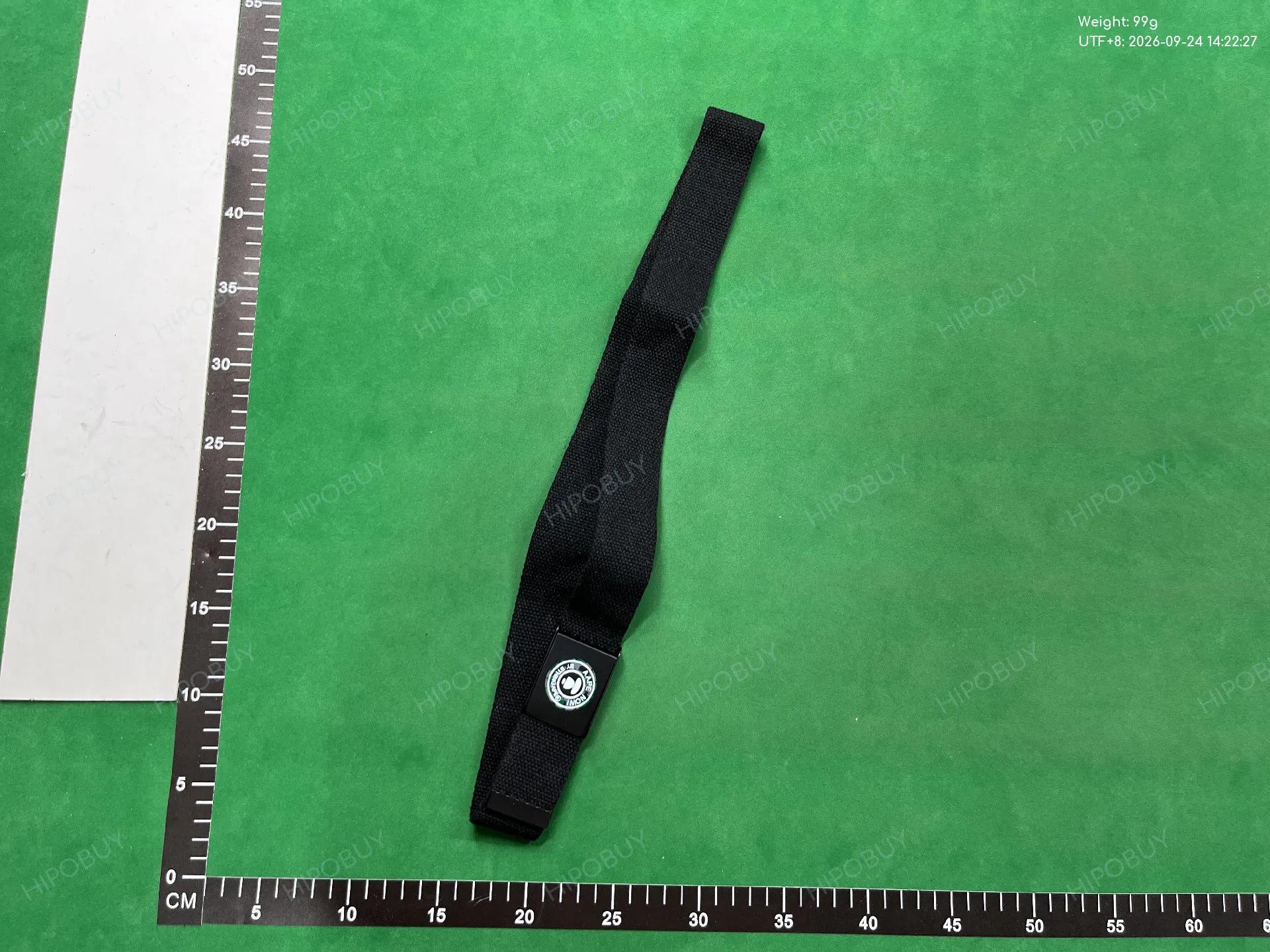 Foto QC 3 de Supreme Canvas Web Belt Blue Red White Striped