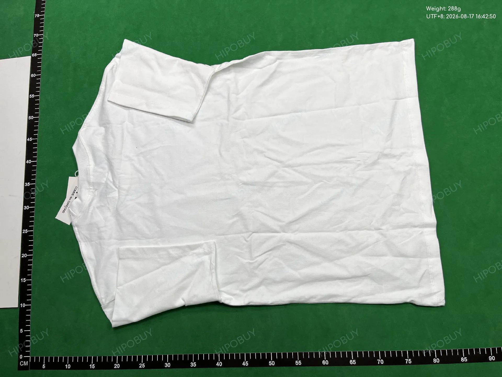 Foto QC 3 de Comme des Garçons PLAY T-shirt White Eyes Black