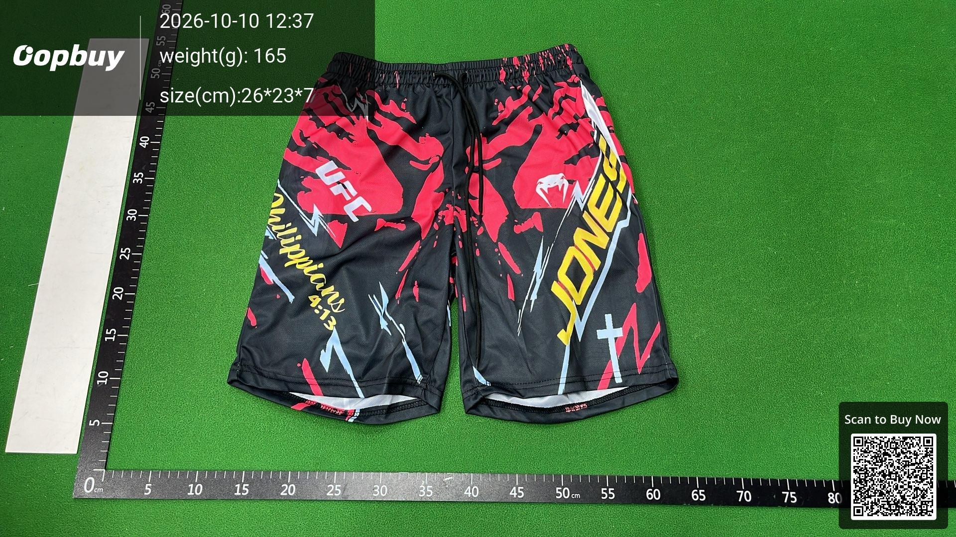 Foto QC 2 de Other UFC Shorts Quick Dry Teal Black