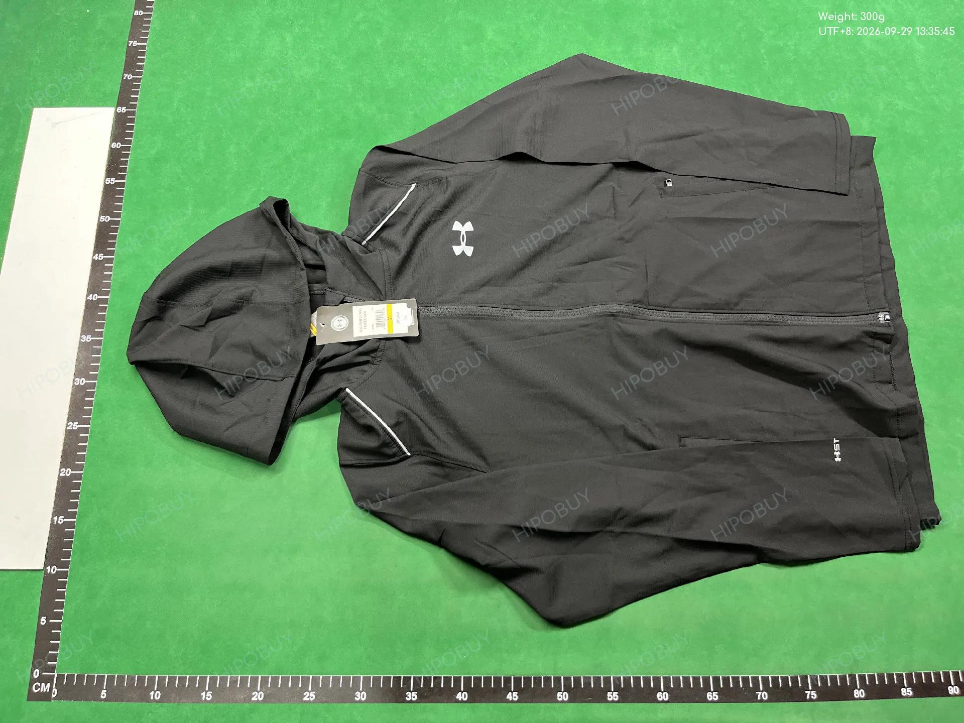 Foto QC 2 de Under Armour Hooded Windbreaker Jacket Black