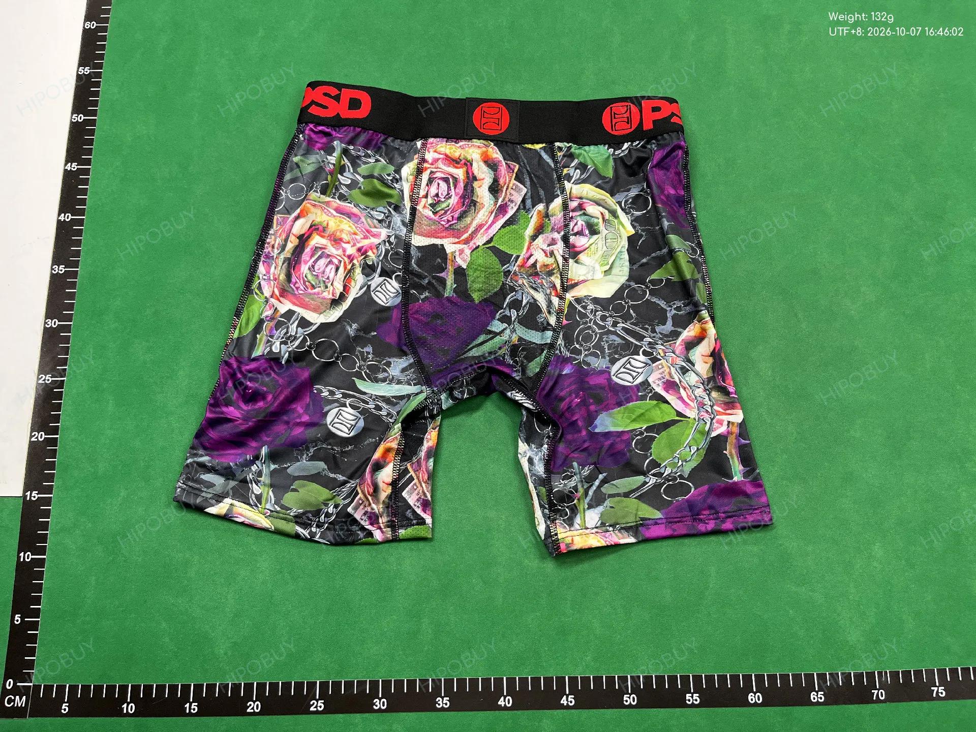Foto QC 3 de Other Underwear Polyester Boxer Briefs Purple Camo