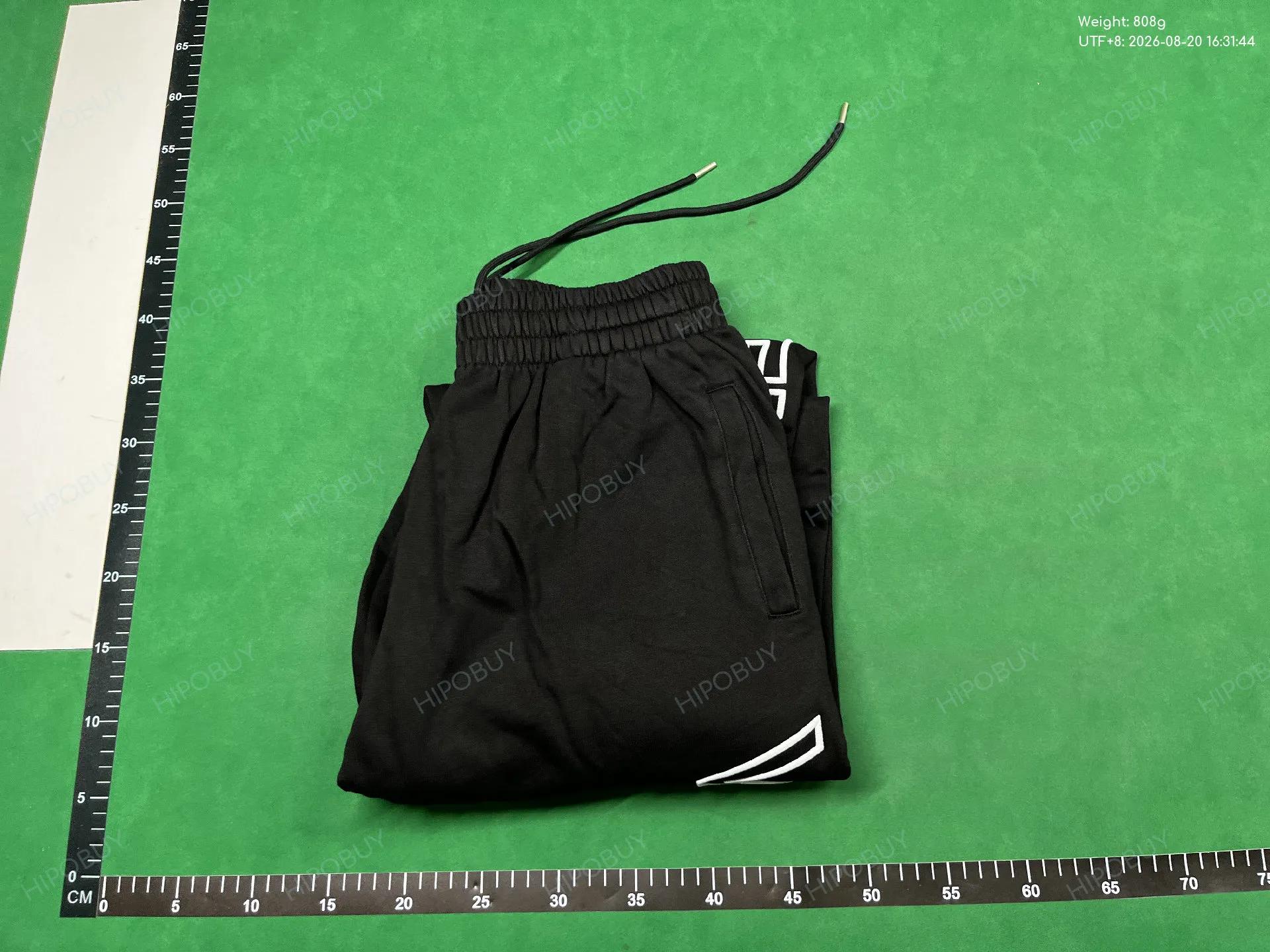 Foto QC 4 de Vetements Sweatpants Logo Print Washed Heavy Loose Black
