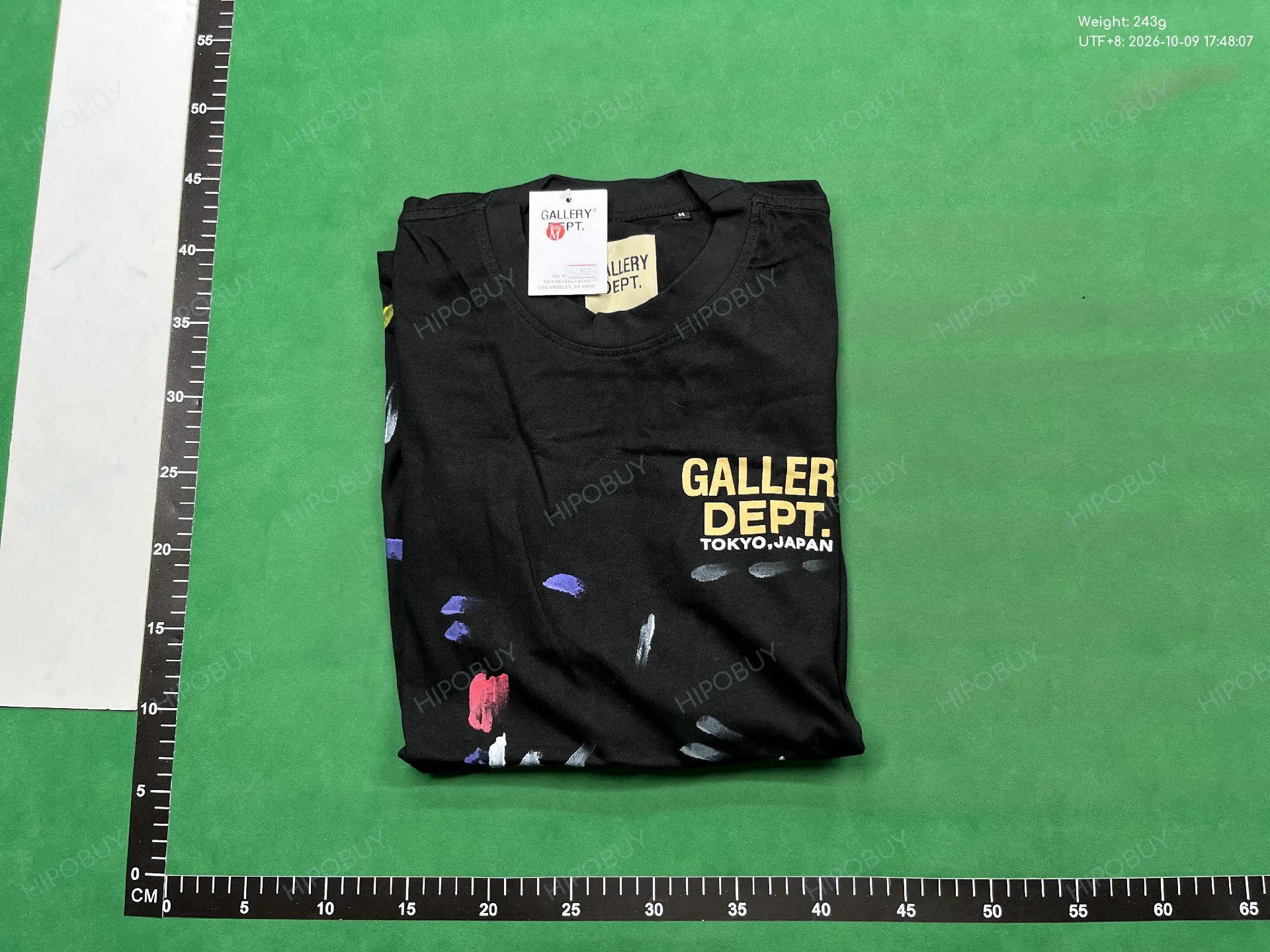 Foto QC 8 de Gallery Dept I Am Sad I Miss My Friends T-shirt Black