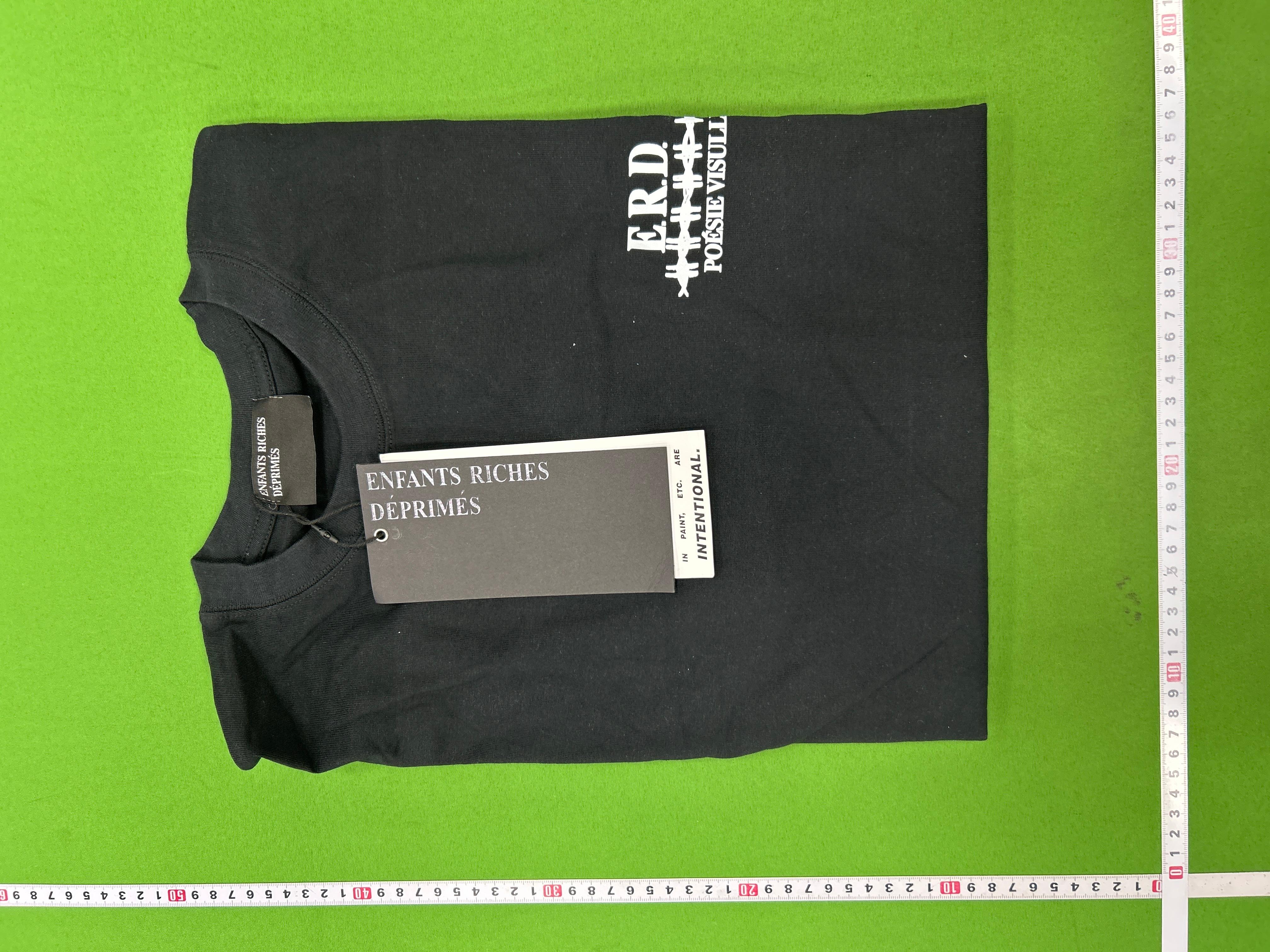 Foto QC 5 de Enfants Riches Déprimés T-shirt Dressing Up Time Print Black