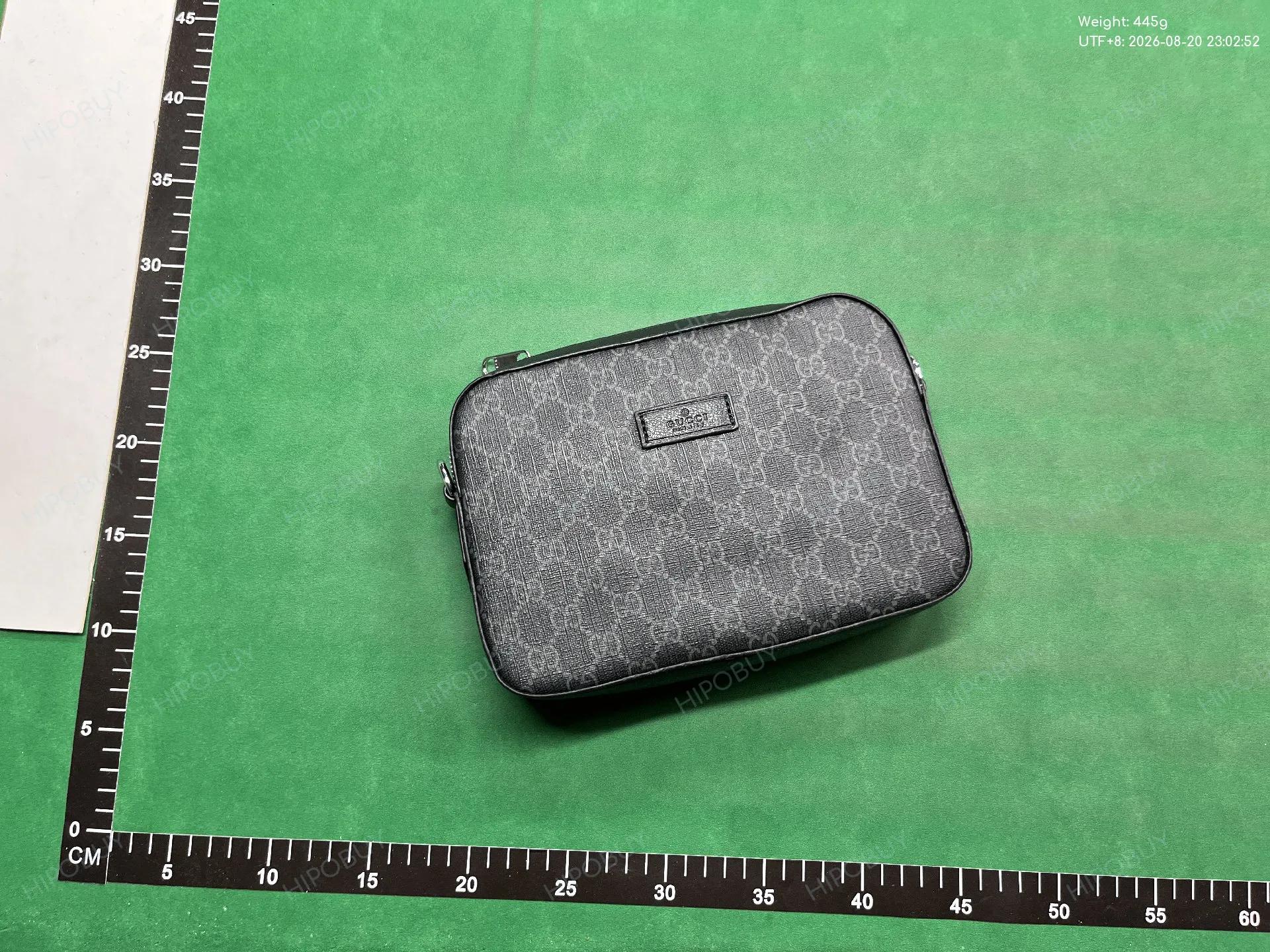 Foto QC 3 de Gucci Ophidia Messenger Bag Small Black GG Supreme Canvas