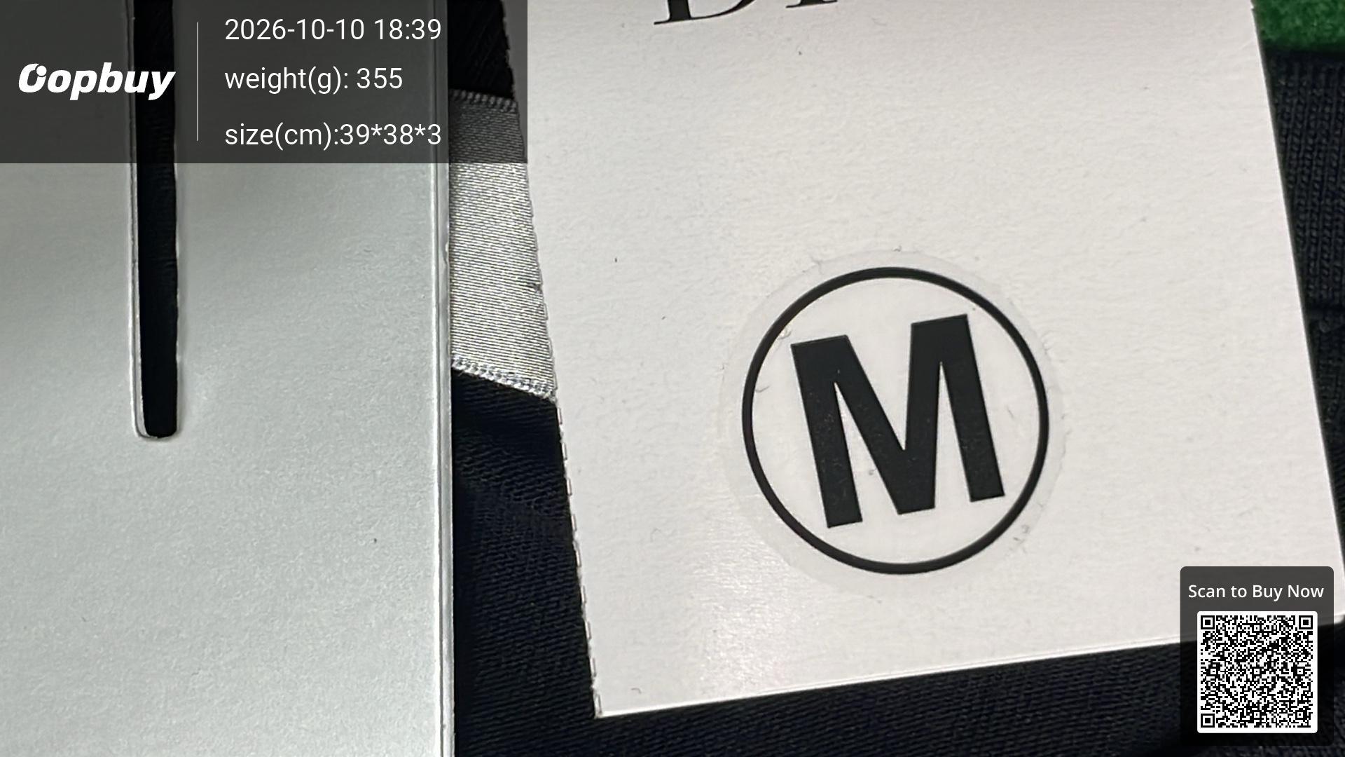 Foto QC 5 de Dior Alphabet T-shirt Star White