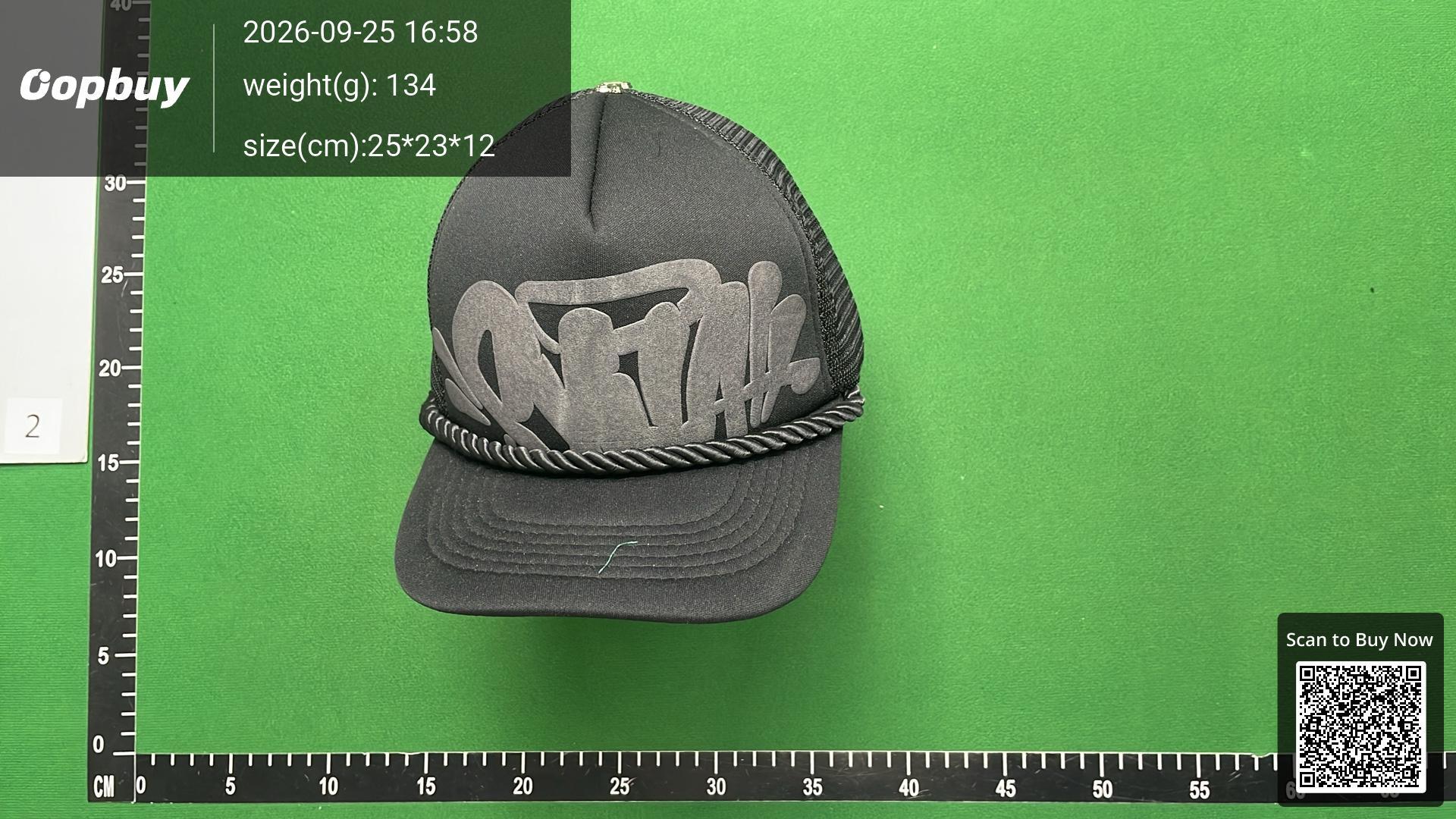 Foto QC 1 de Generic Graffiti Foam Trucker Cap Black
